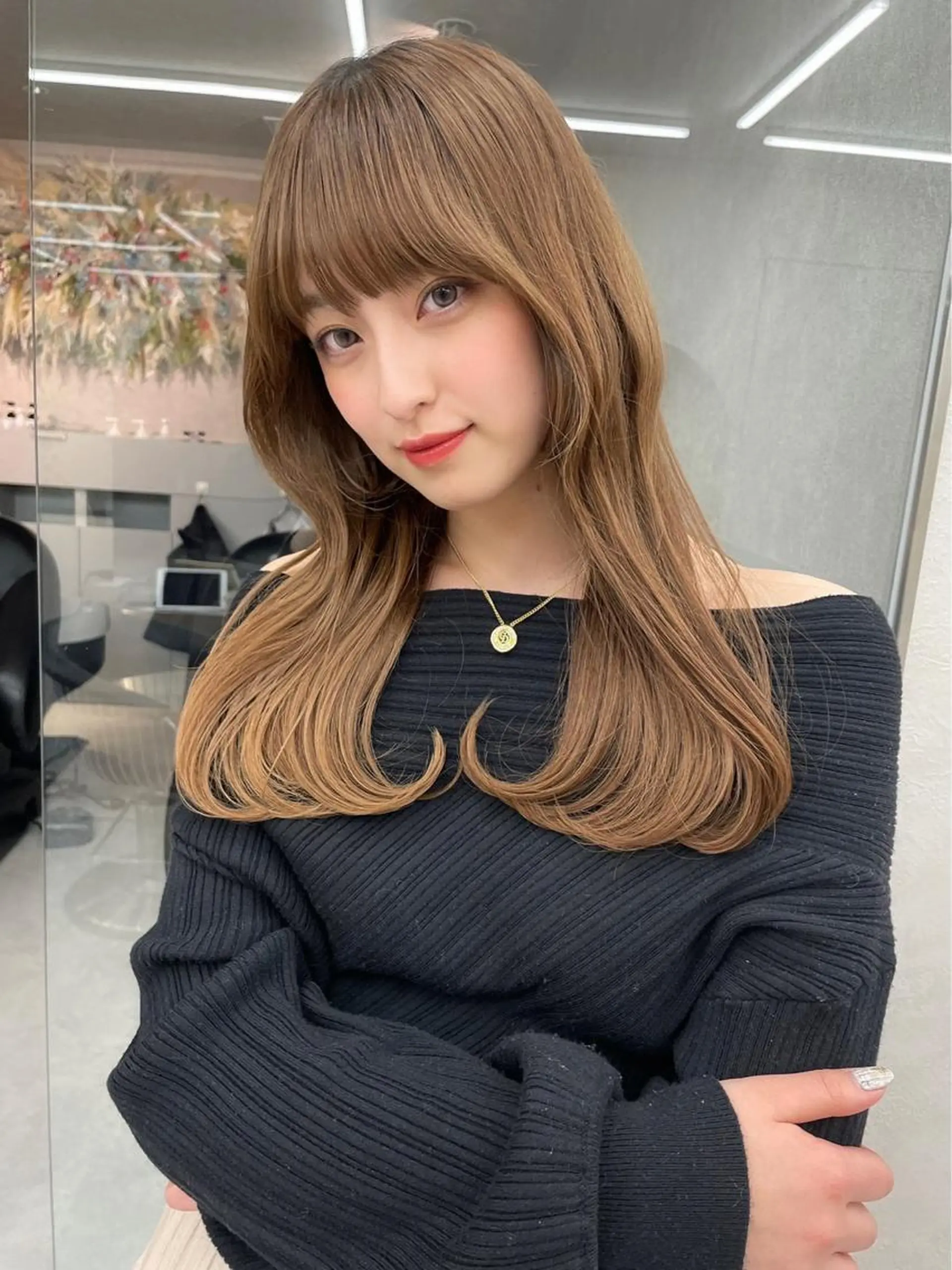 ロング カラー 《髪質改善✖️オリー ブ🧸》小嶋拓也のヘアスタイル