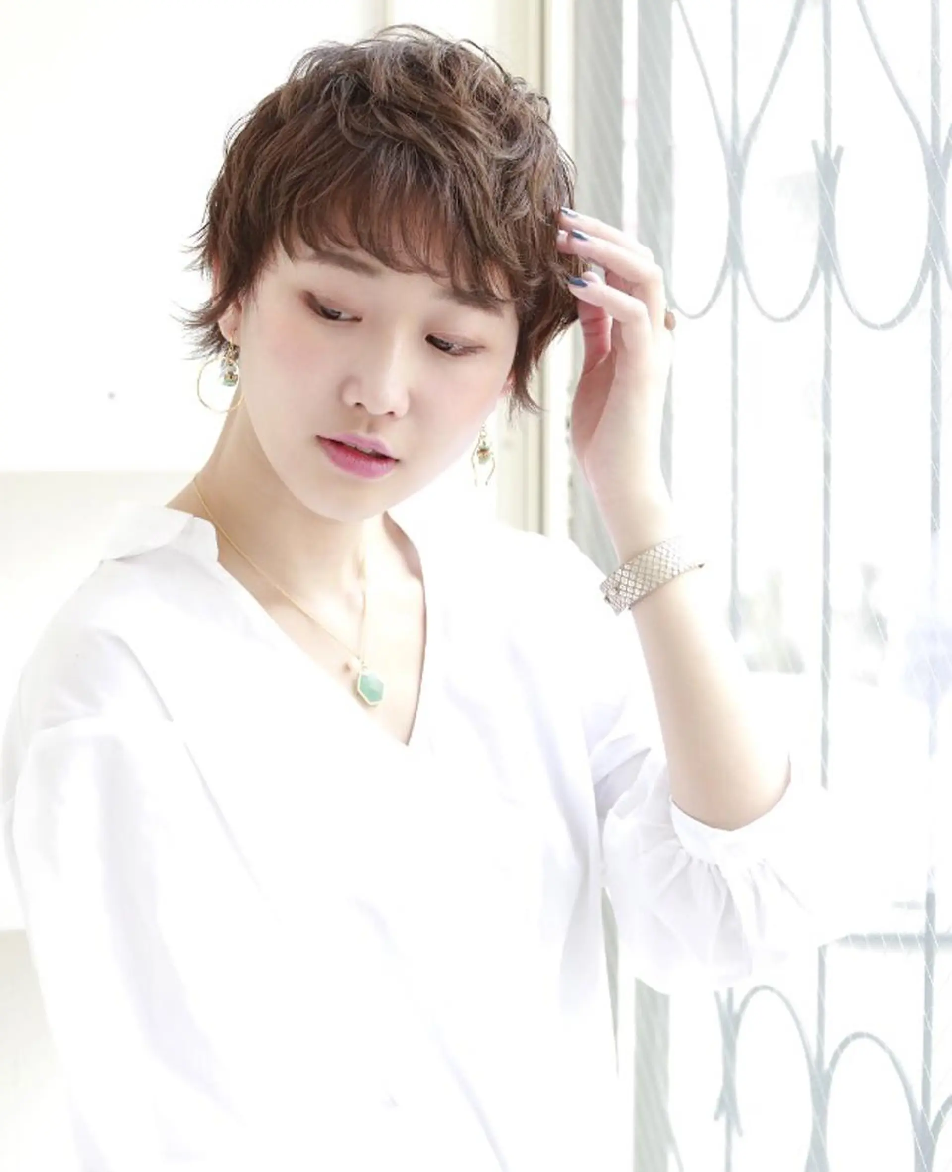 ショート カラー パーマ 🍊千葉 未来🍊店長のヘアスタイル