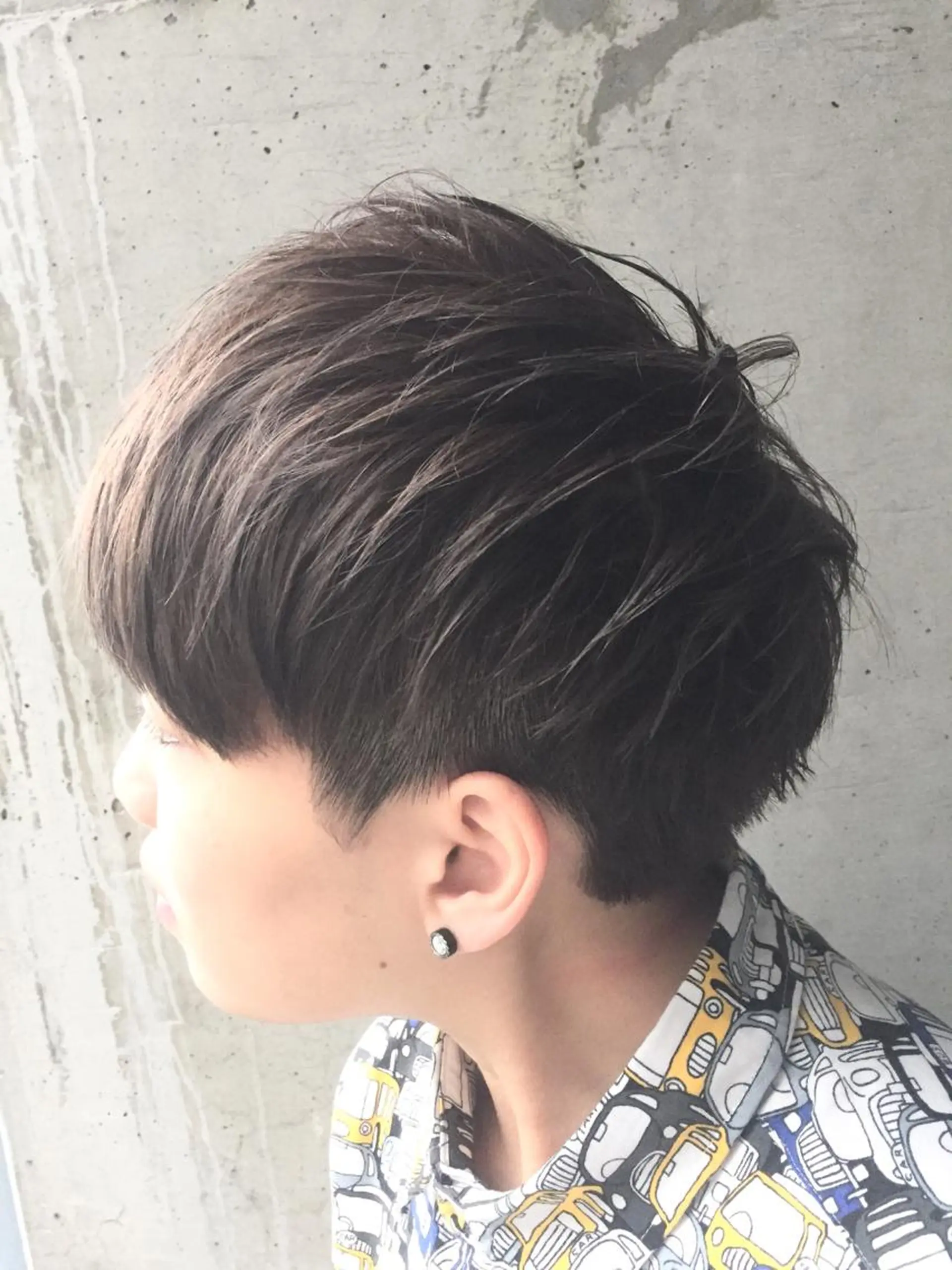 ショート メンズ 髪質改善/レイヤー ストウシンゴのヘアスタイル