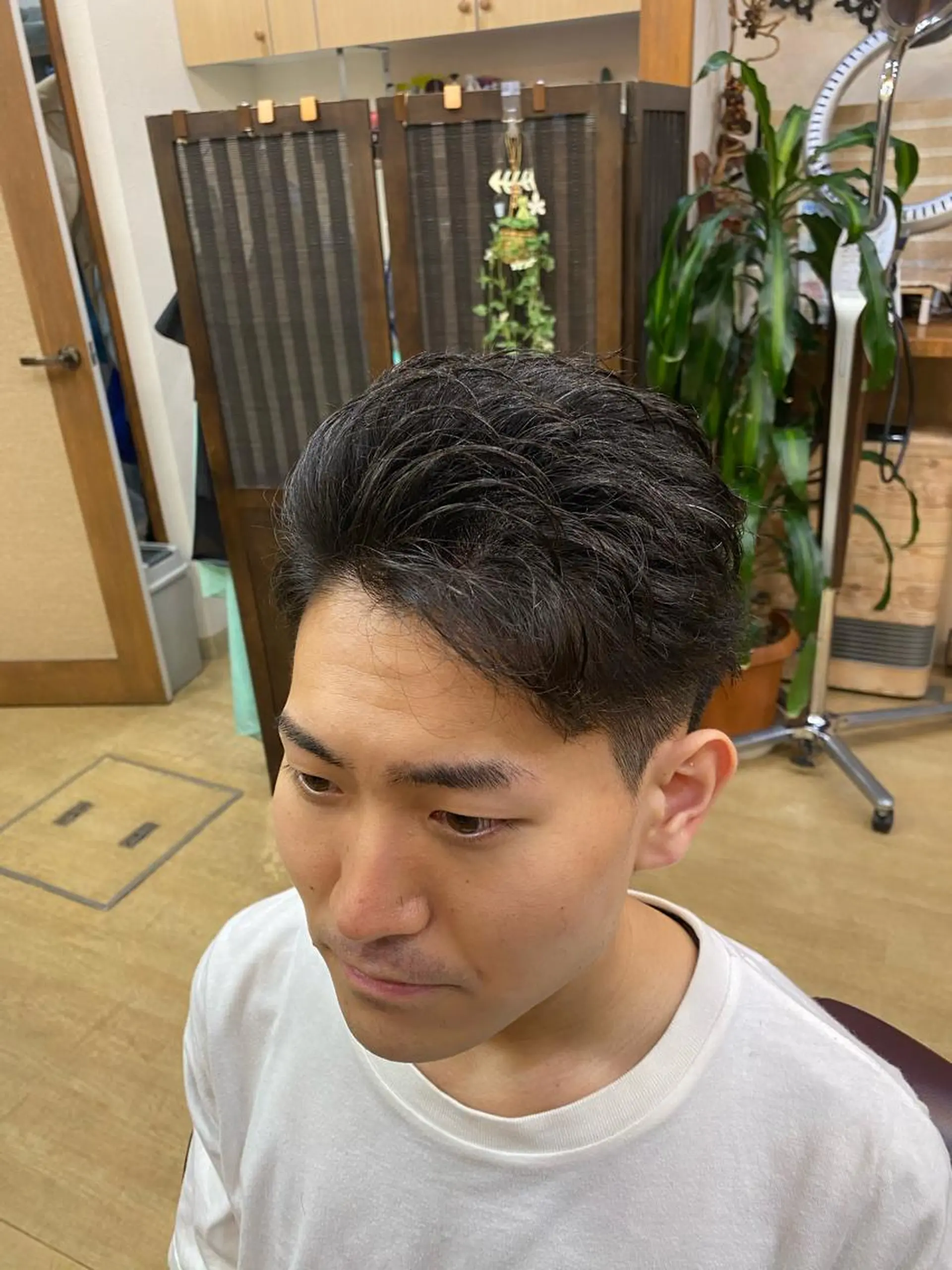 ショート メンズ 浅見 天翔のヘアスタイル