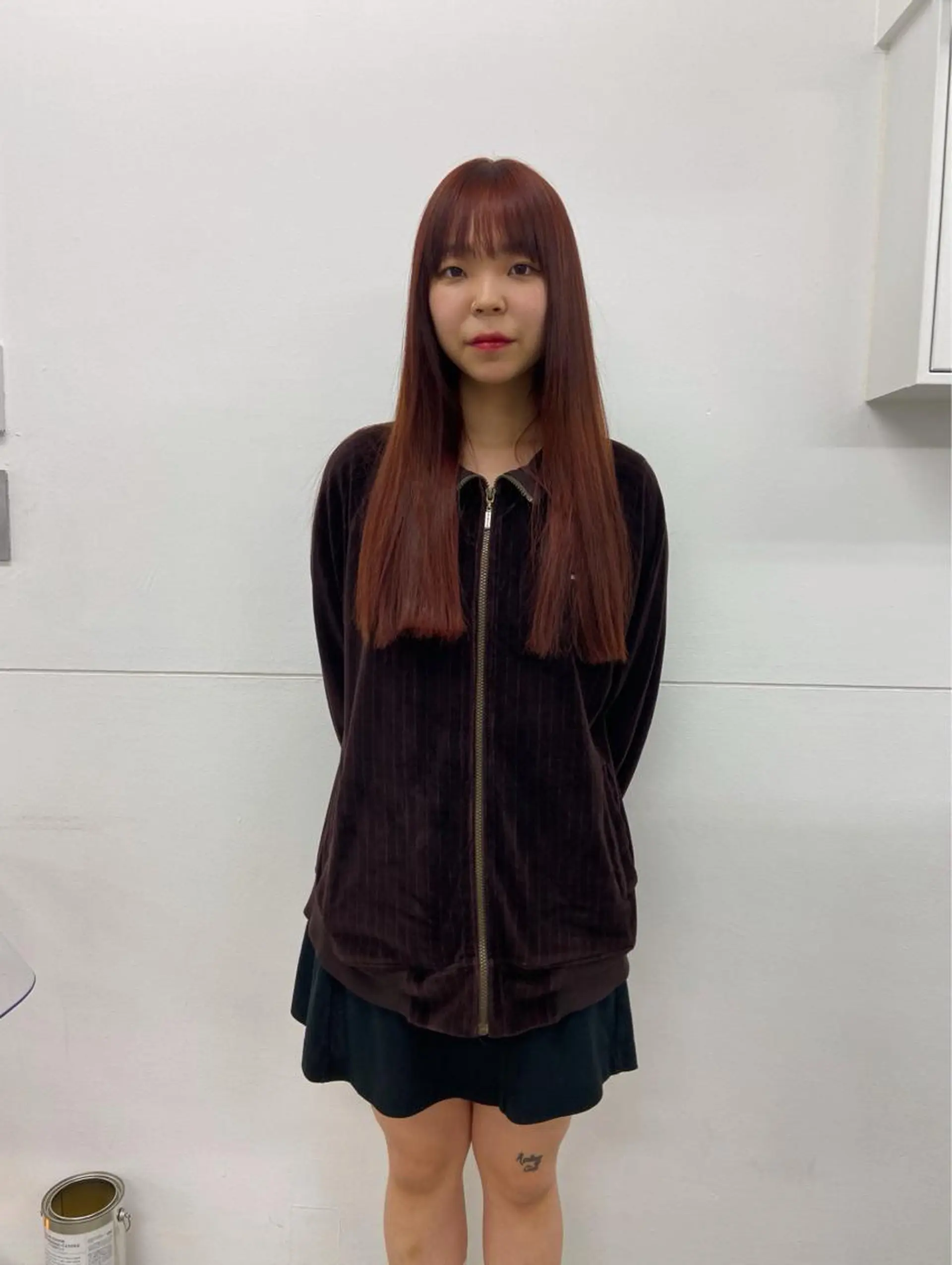 ロング ヘアカラー トリートメント 宮前 俊平のヘアスタイル