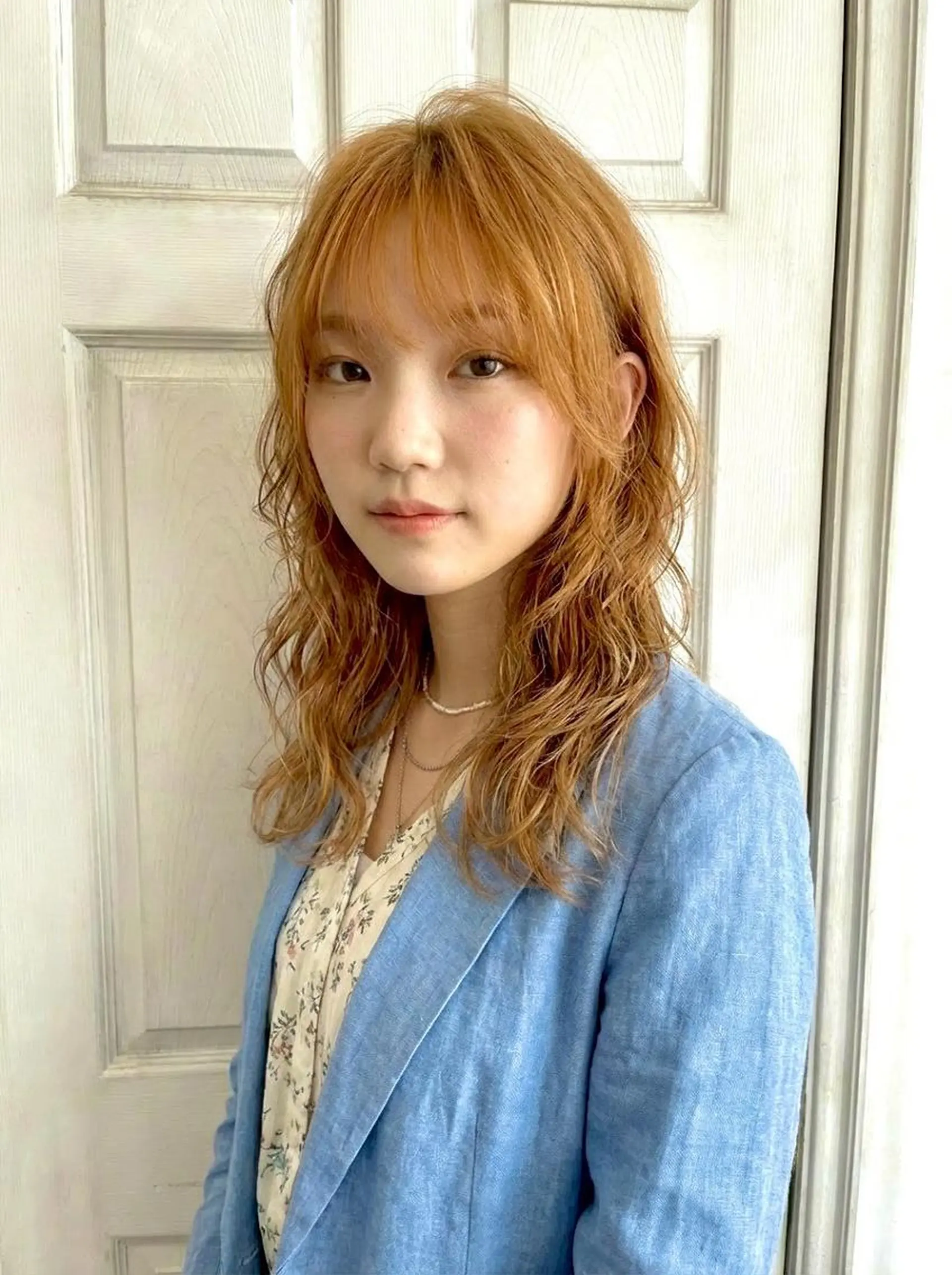 ミディアム ボブ くびれヘア 顔周りカット 髪質改善 韓国風ヘア Aroma hair 🌙tanakaのヘアスタイル