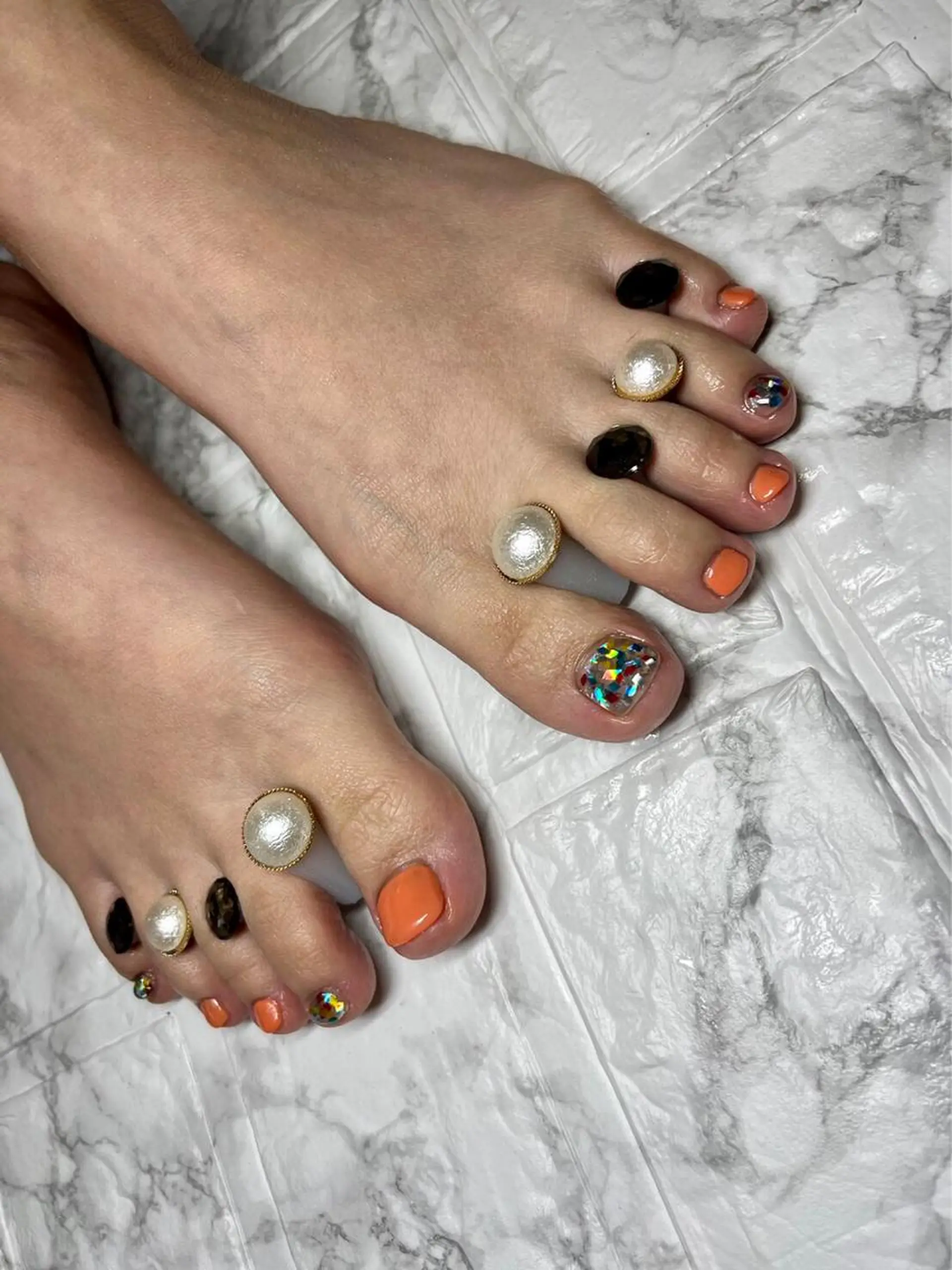 ネイル フットネイル ❤︎MN❤︎ モンのエステ・リラクイメージ