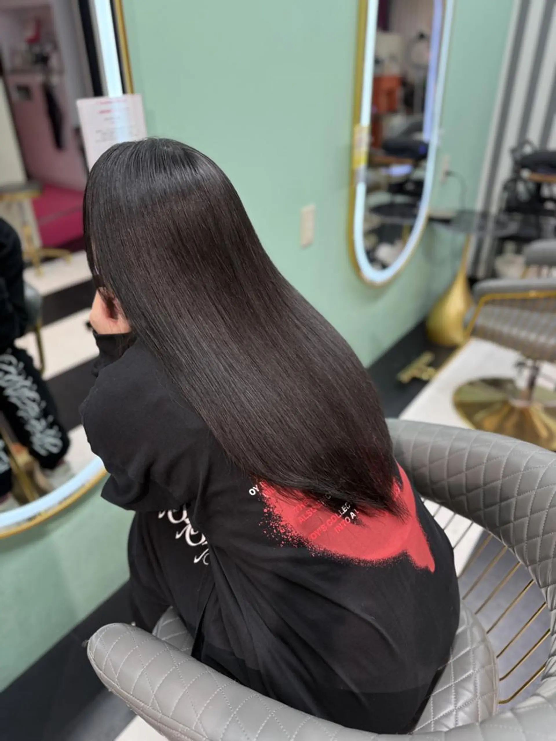 ロング ヘアカラー Reflet 新宿/プルエクステのヘアスタイル