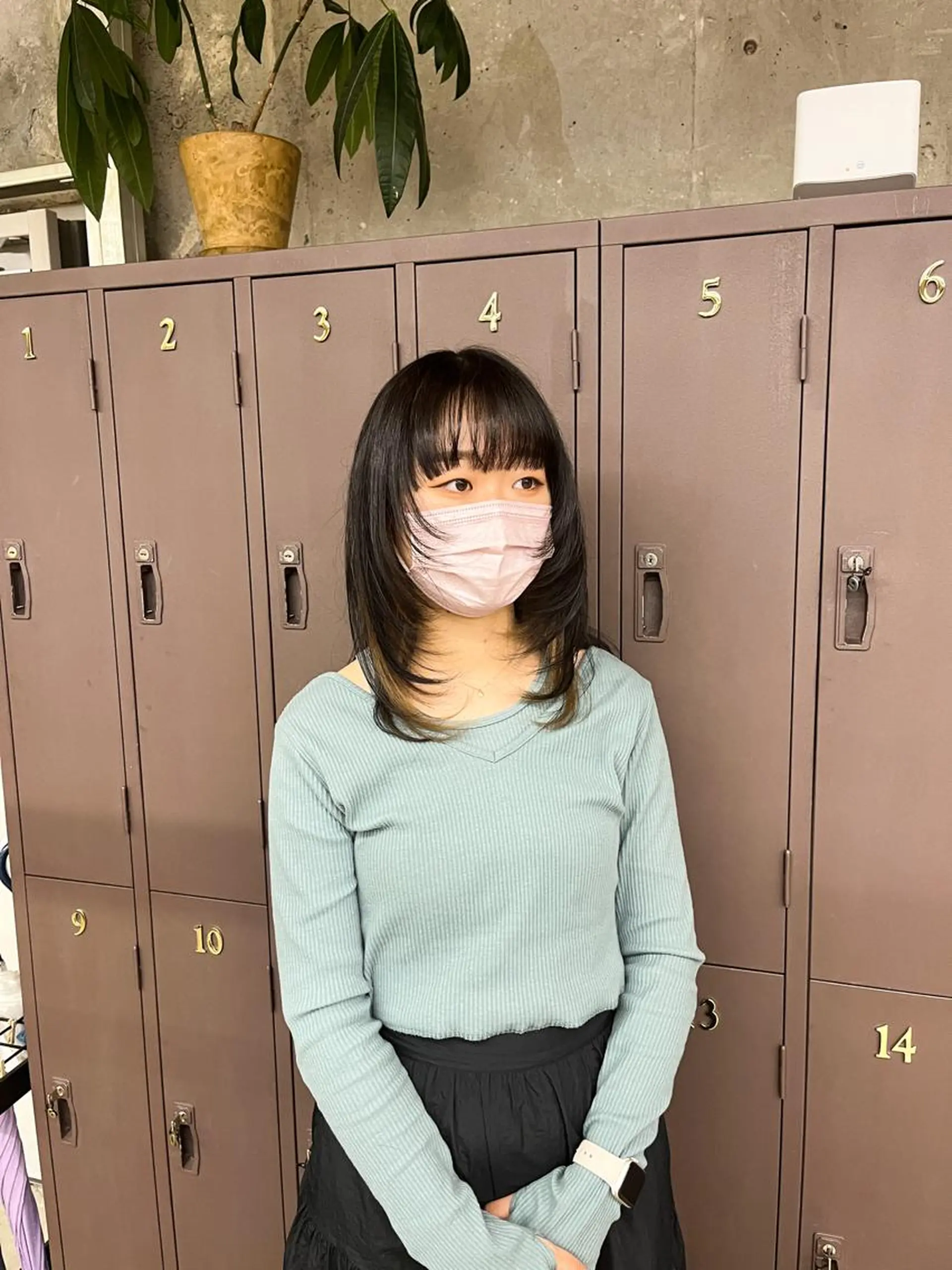 セミロング 中江 友哉のヘアスタイル
