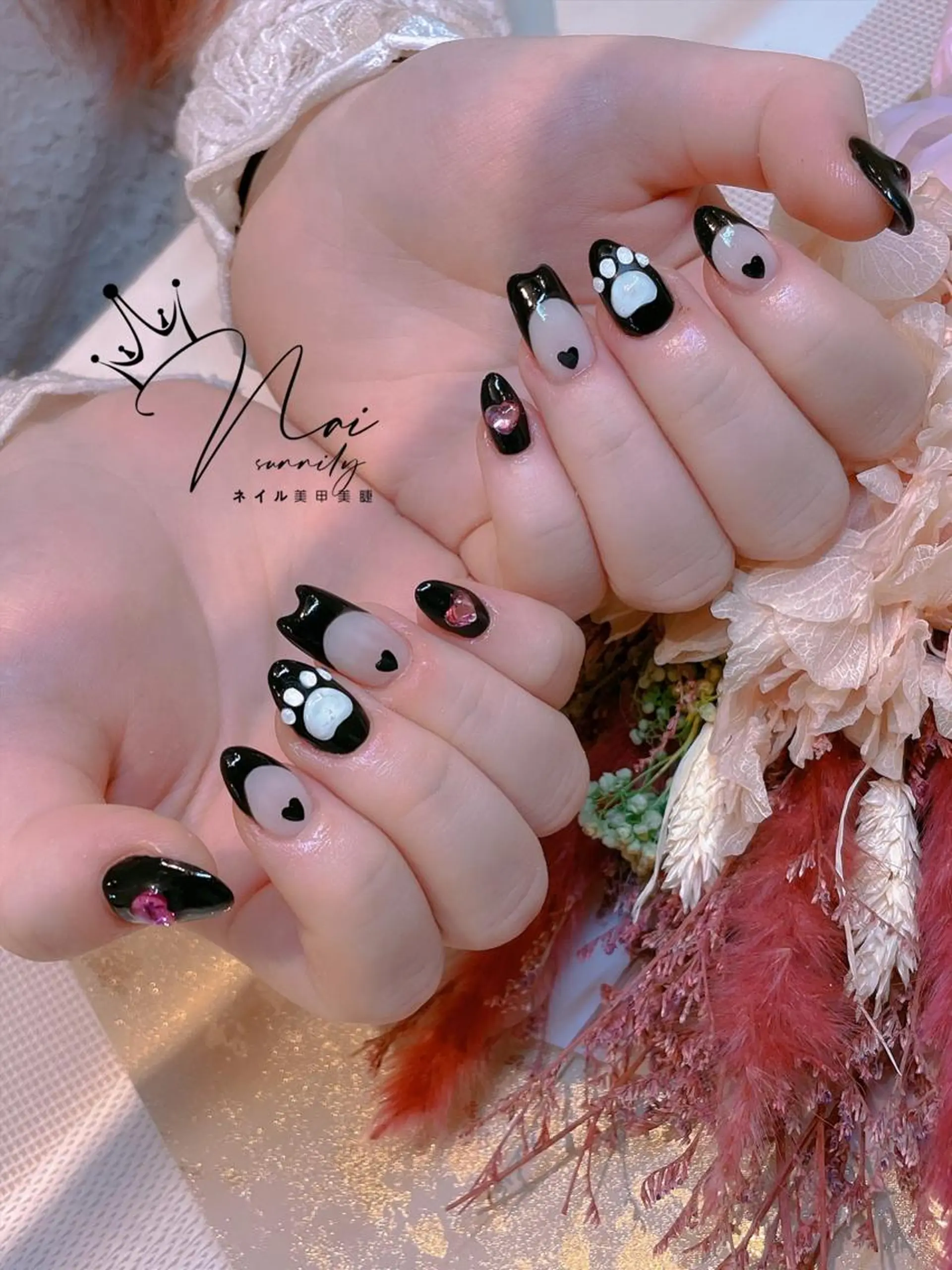 ネイル 長さだし専門店 M2　rikaのネイルデザイン