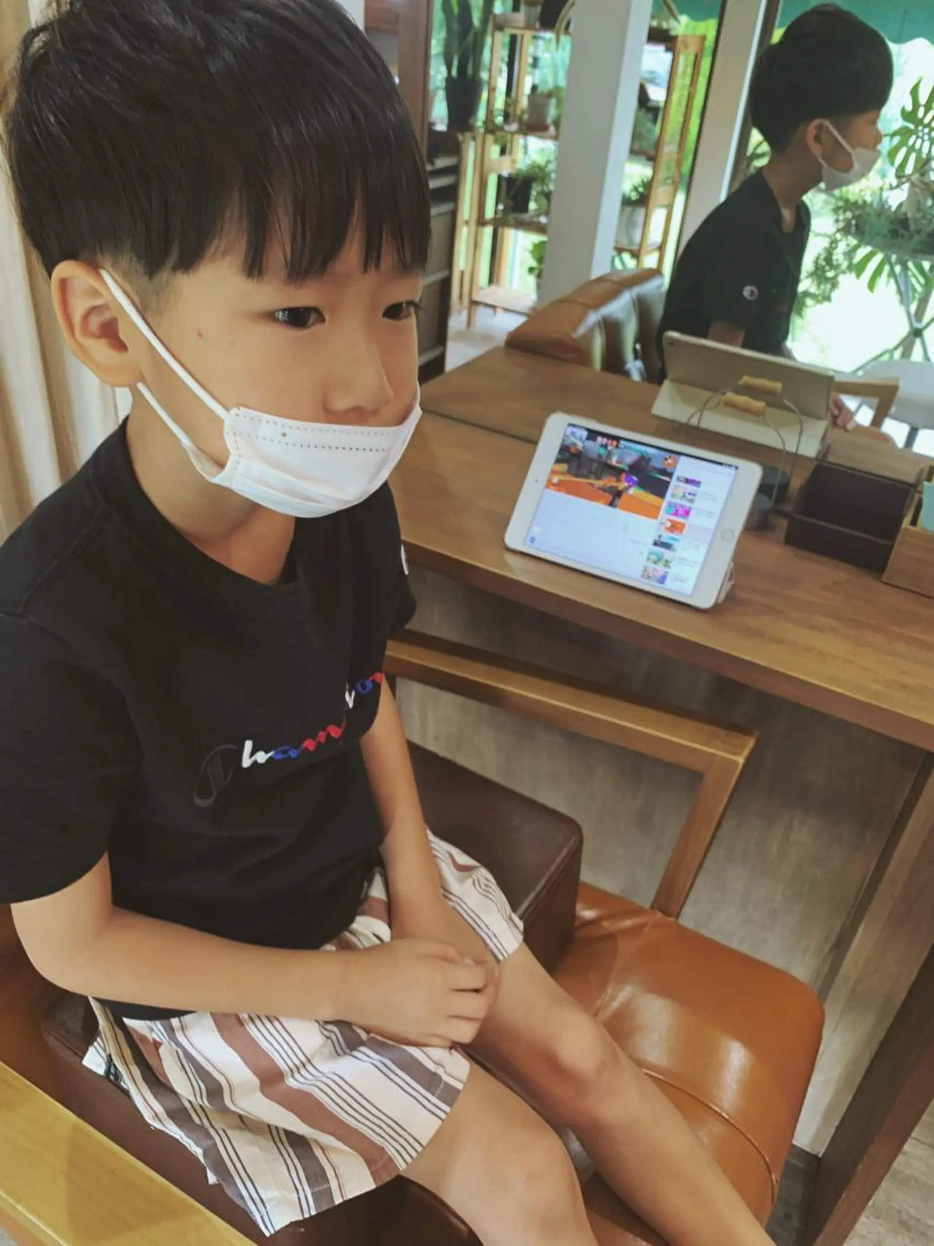 メンズ キッズ マッシュ カット 佐藤 美咲のヘアスタイル