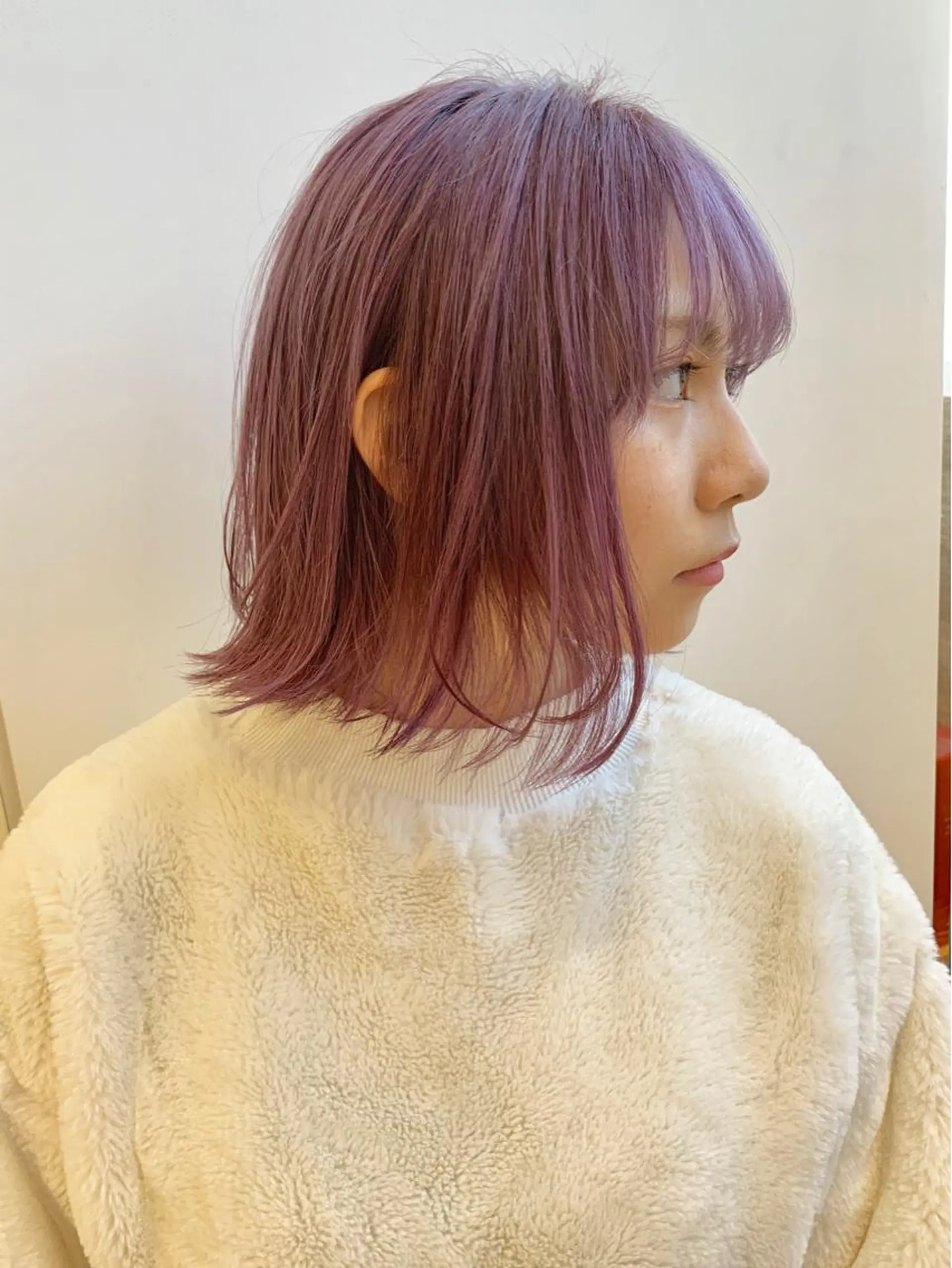 ショート カラー ブリーチ ケアブリーチ ピンクカラー カット ヘアカラー インナーエクステ渋谷 🦋KAJIのヘアスタイル