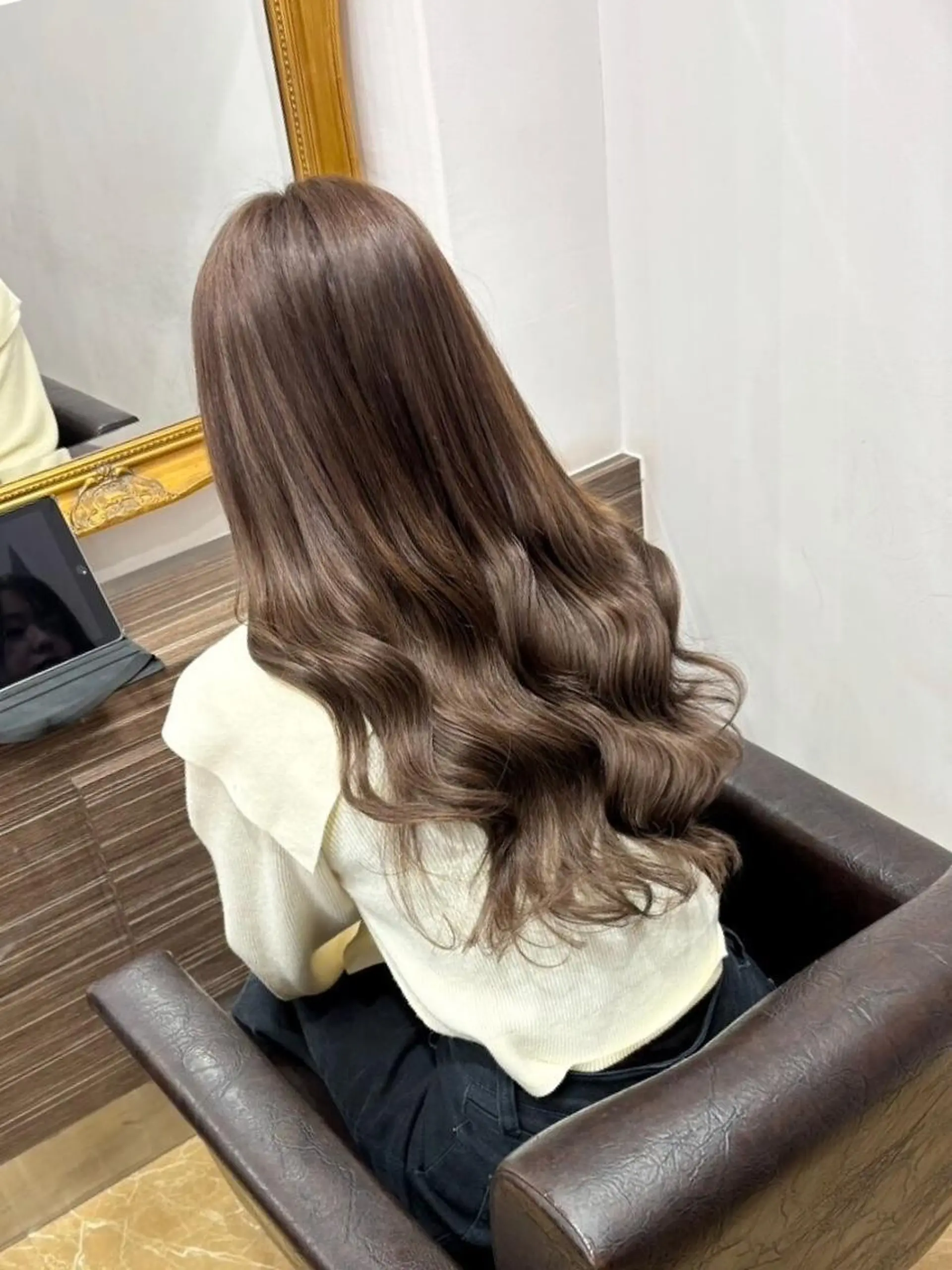 ロング カラー ヘアアレンジ シールエクステ バレイヤージュ ブリーチ ケアブリーチ ダブルカラー LIP 大阪本店 エクステ 堀谷和孝のヘアスタイル