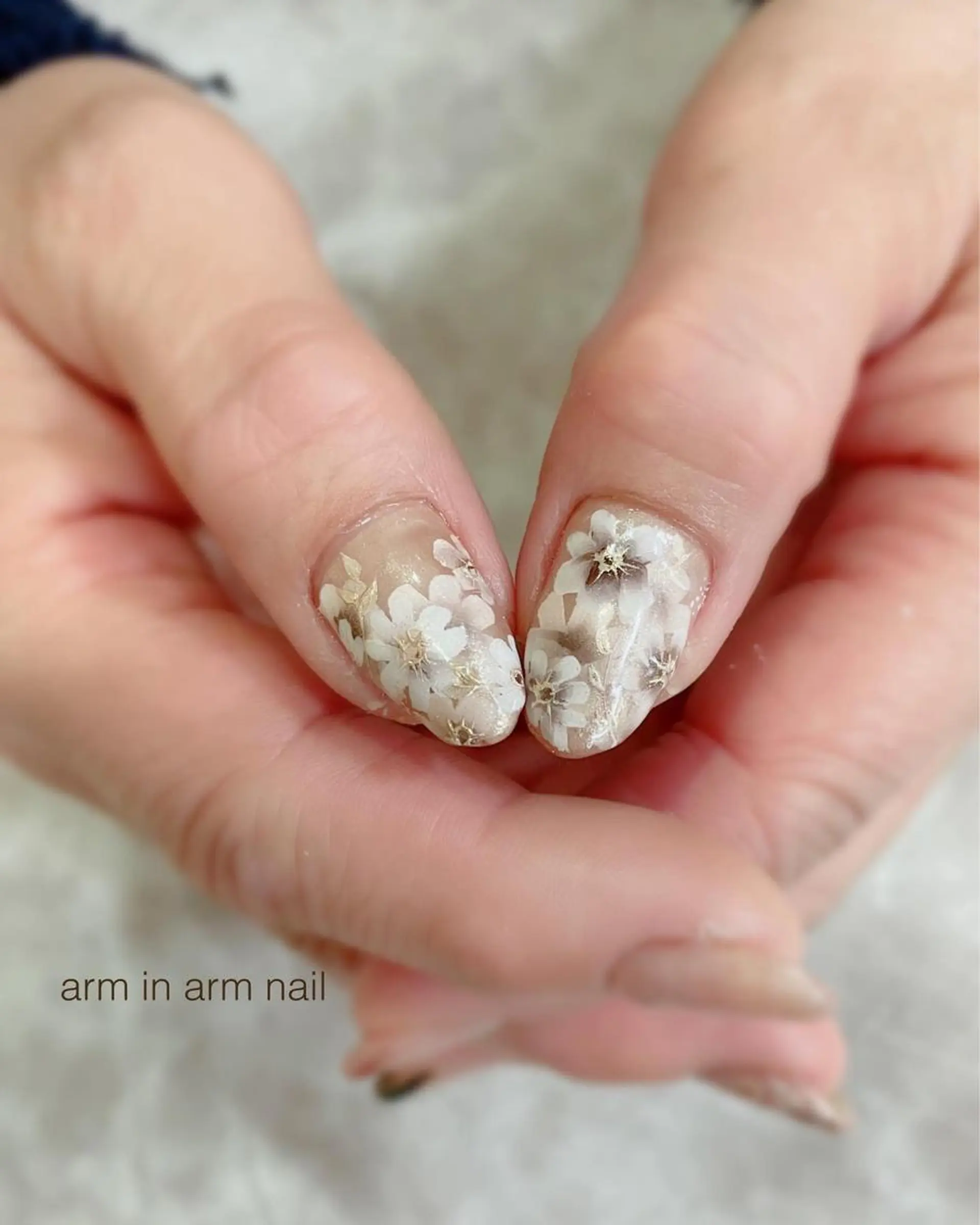 ネイル arm in arm ︎✿Yamamotoのマツエク・マツパデザイン