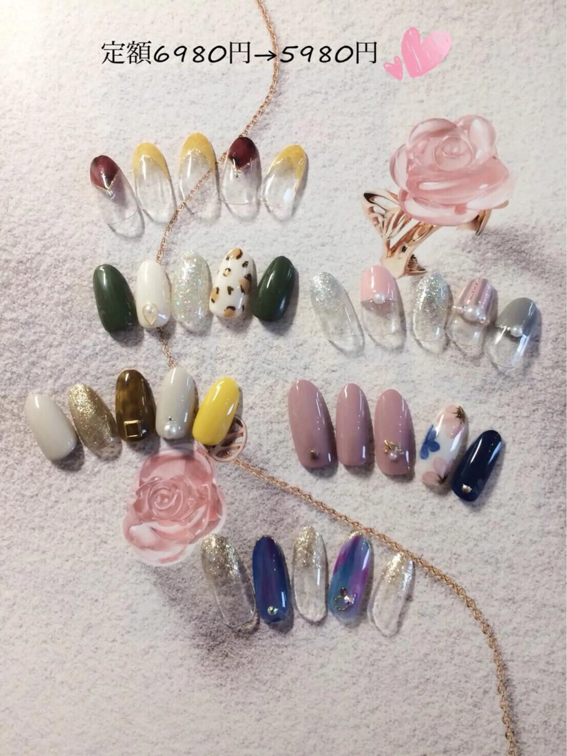 ネイル トータルビューティー CQのネイルデザイン