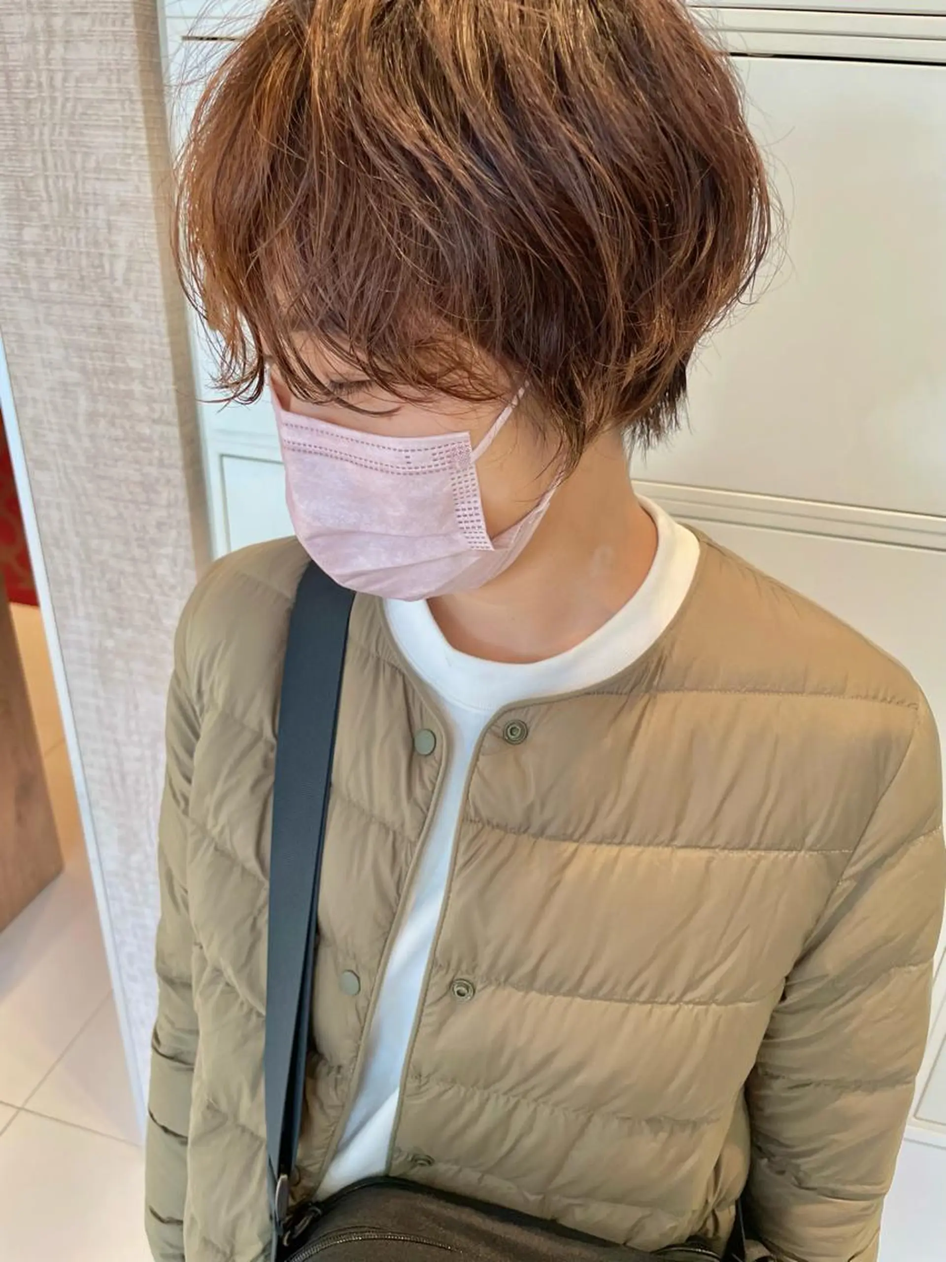 ショート パーマ ショートボブ ボブ ショートヘア 鶴岡で縮毛矯正なら お任せ！ハヤシナオミのヘアスタイル