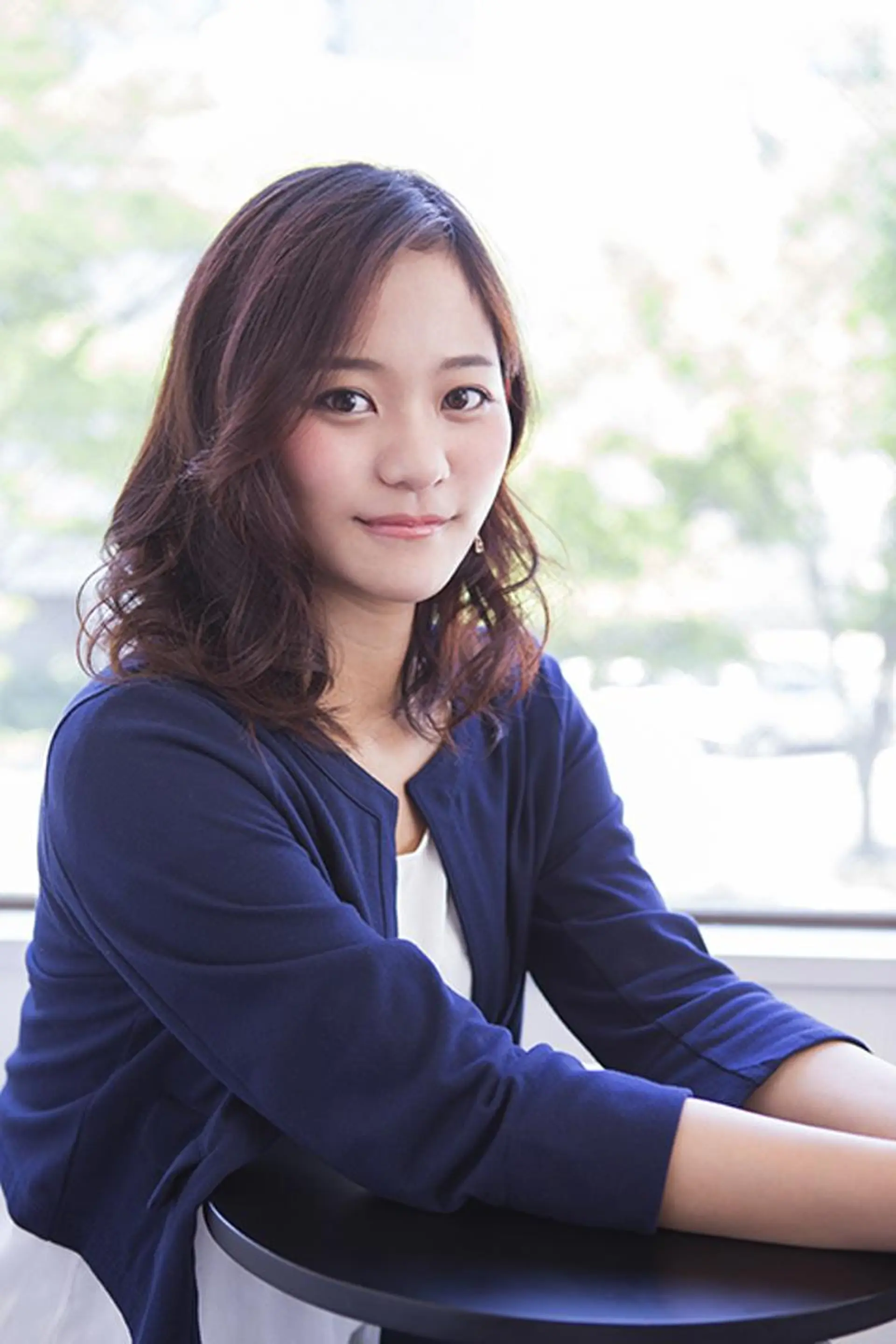 ミディアム カラー パーマ 斎藤  慈晃のヘアスタイル