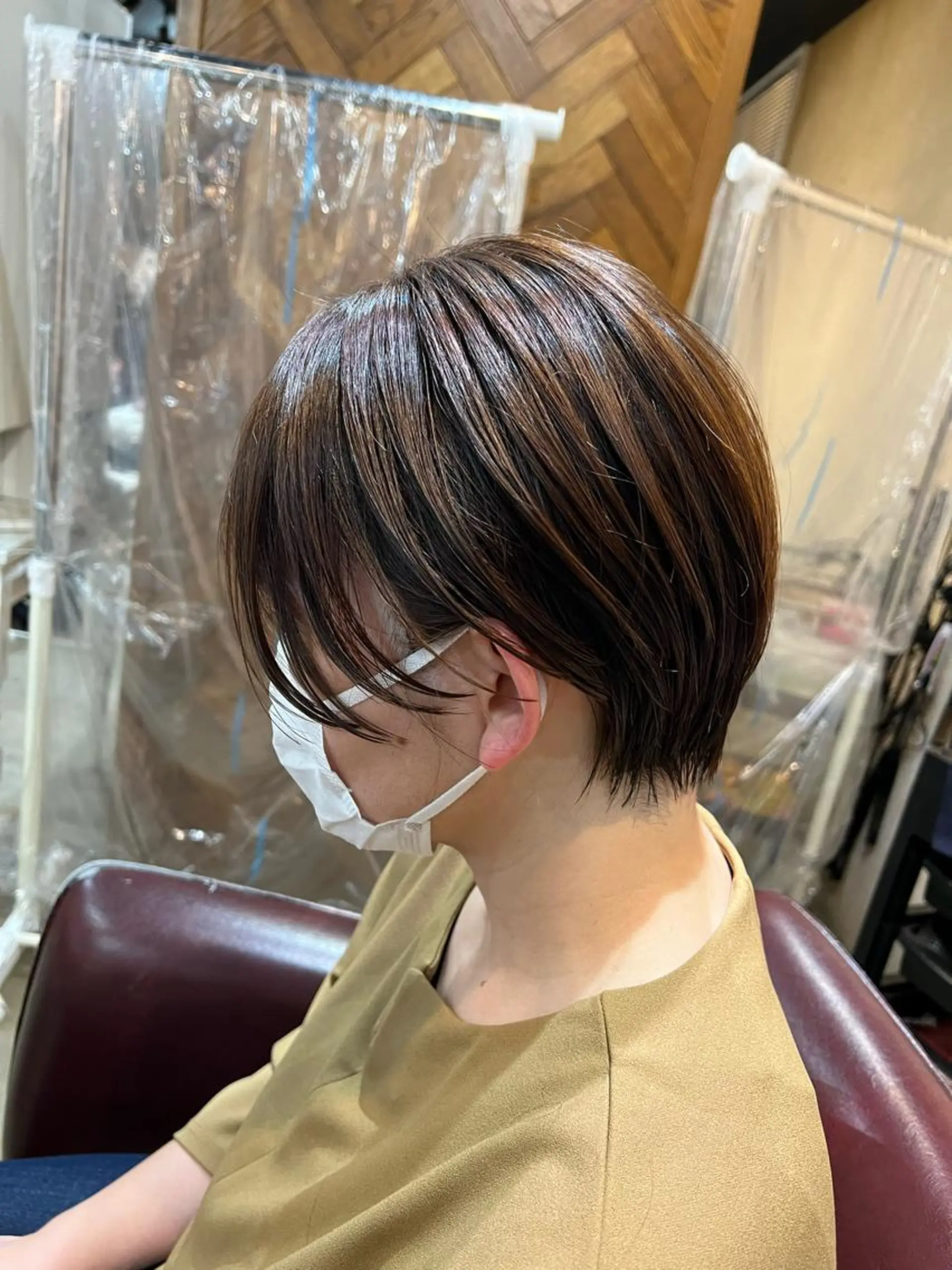 ショート ショートヘア フラミューム アカデミーのヘアスタイル