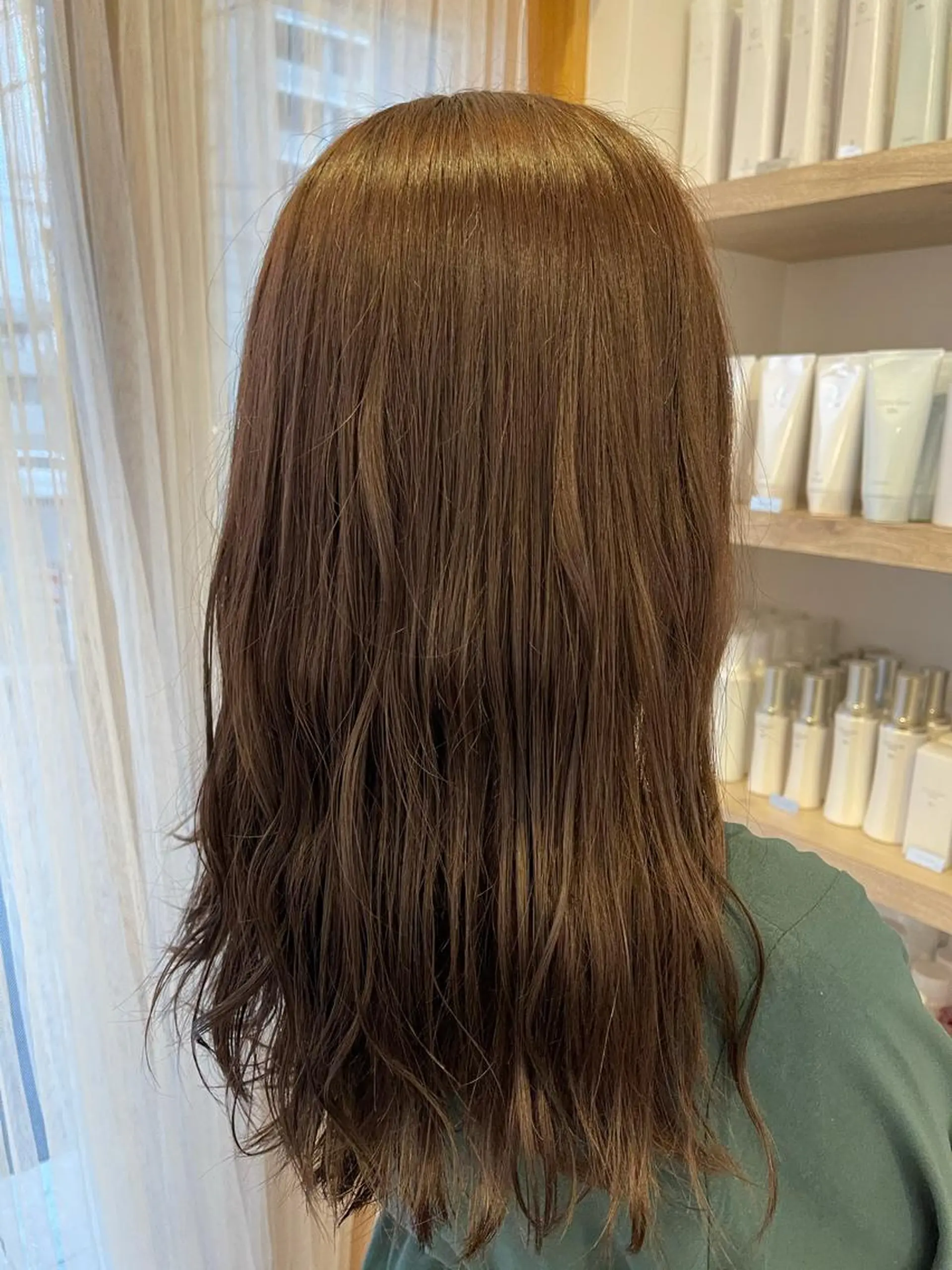 ロング ヘアカラー トリートメント 由比藤理子 ブリーチカラー🌈のヘアスタイル