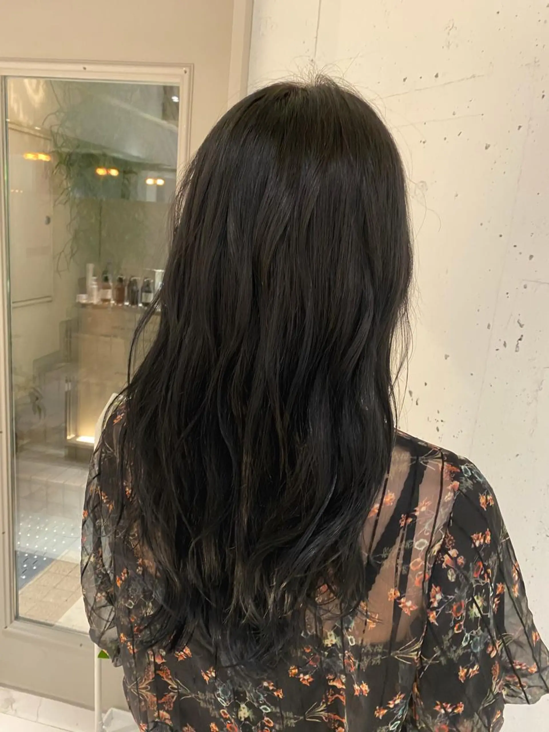 ロング カラー ヘアカラー トリートメント ヘアセット ナチュラル/韓国💎 haruka 💎のヘアスタイル