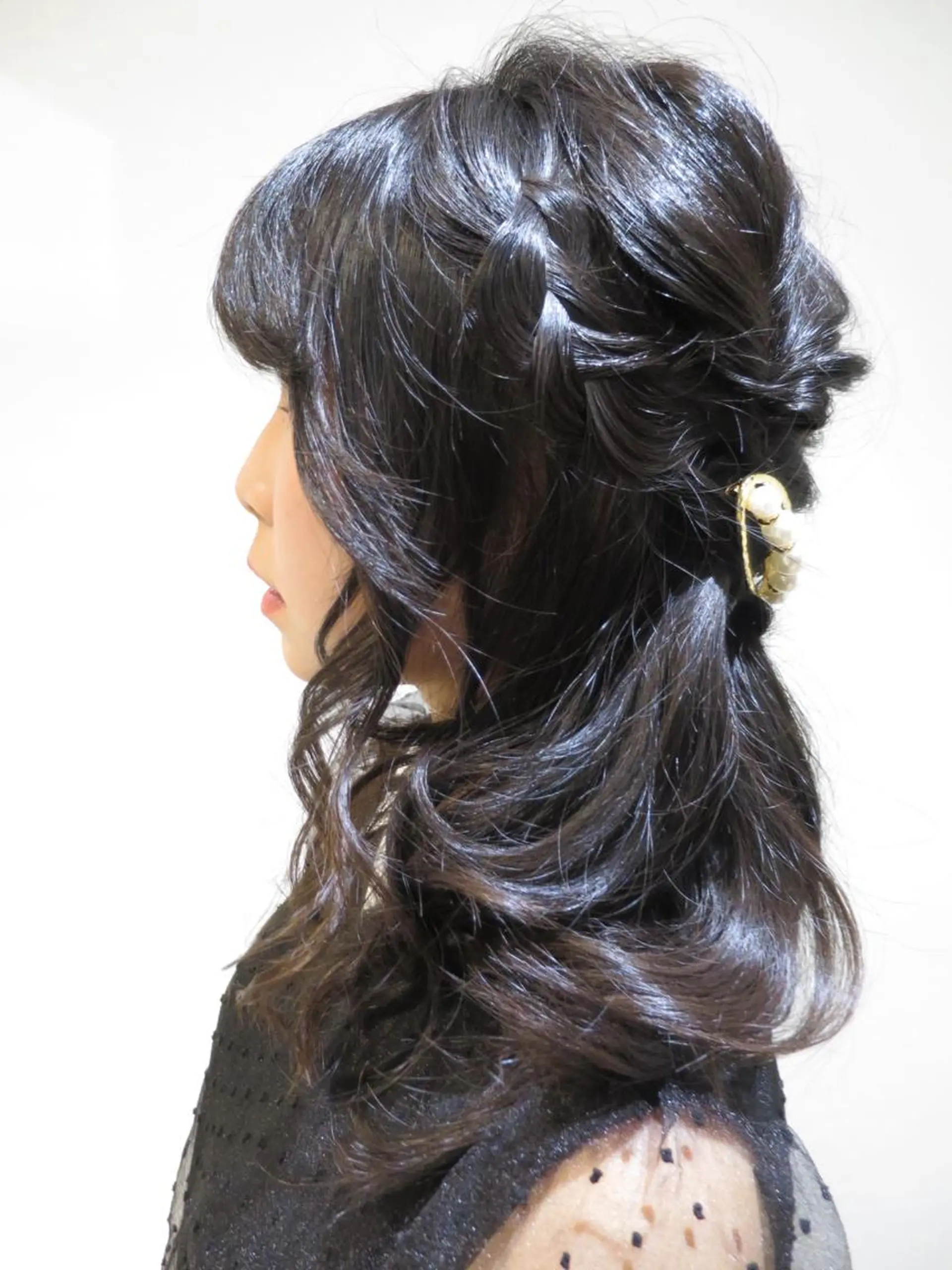 ヘアアレンジ ヘアセット ショート×カラー 🦊堀米早紀【荻窪】のマツエク・マツパデザイン