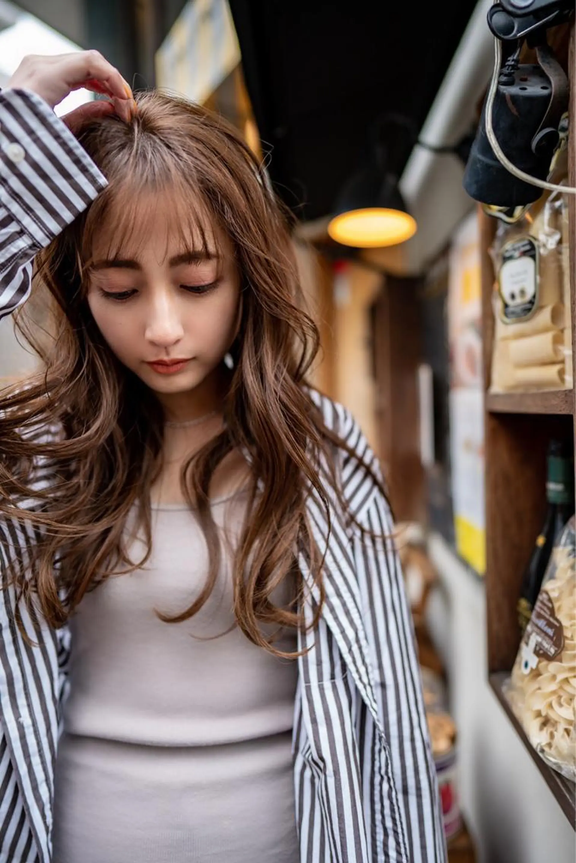ミディアム カラー 韓国ヘア 店長NEGIのヘアスタイル