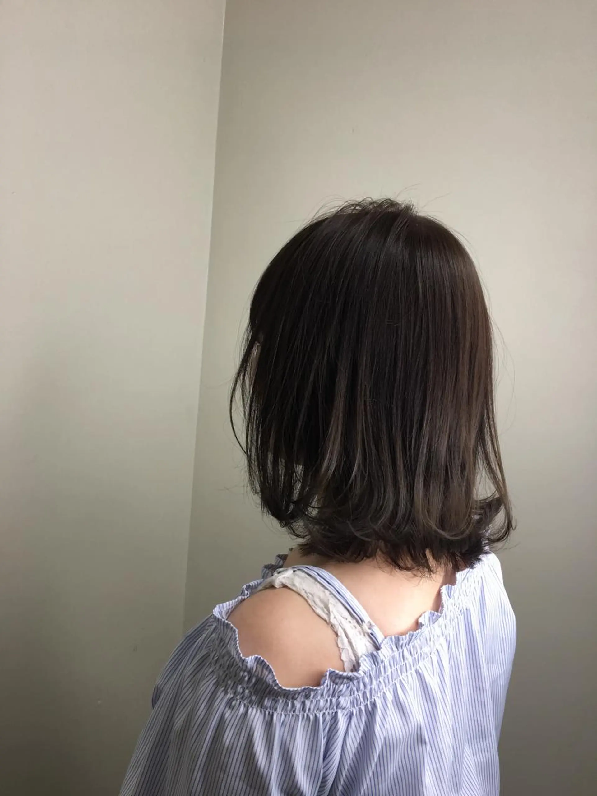 セミロング カラー ANKHCROSS新宿店【アンククロス】所属・大人メンズヘア アドバイザーkaiのヘアスタイル