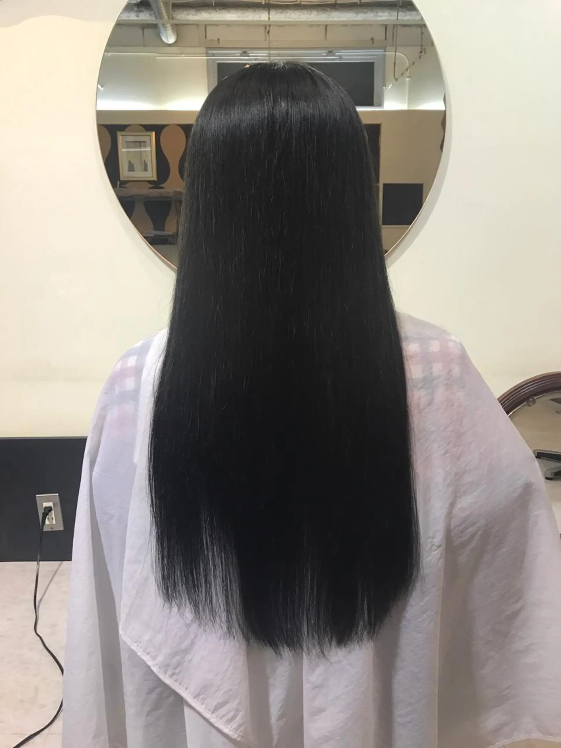 ロング カラー 河原 卓司のヘアスタイル