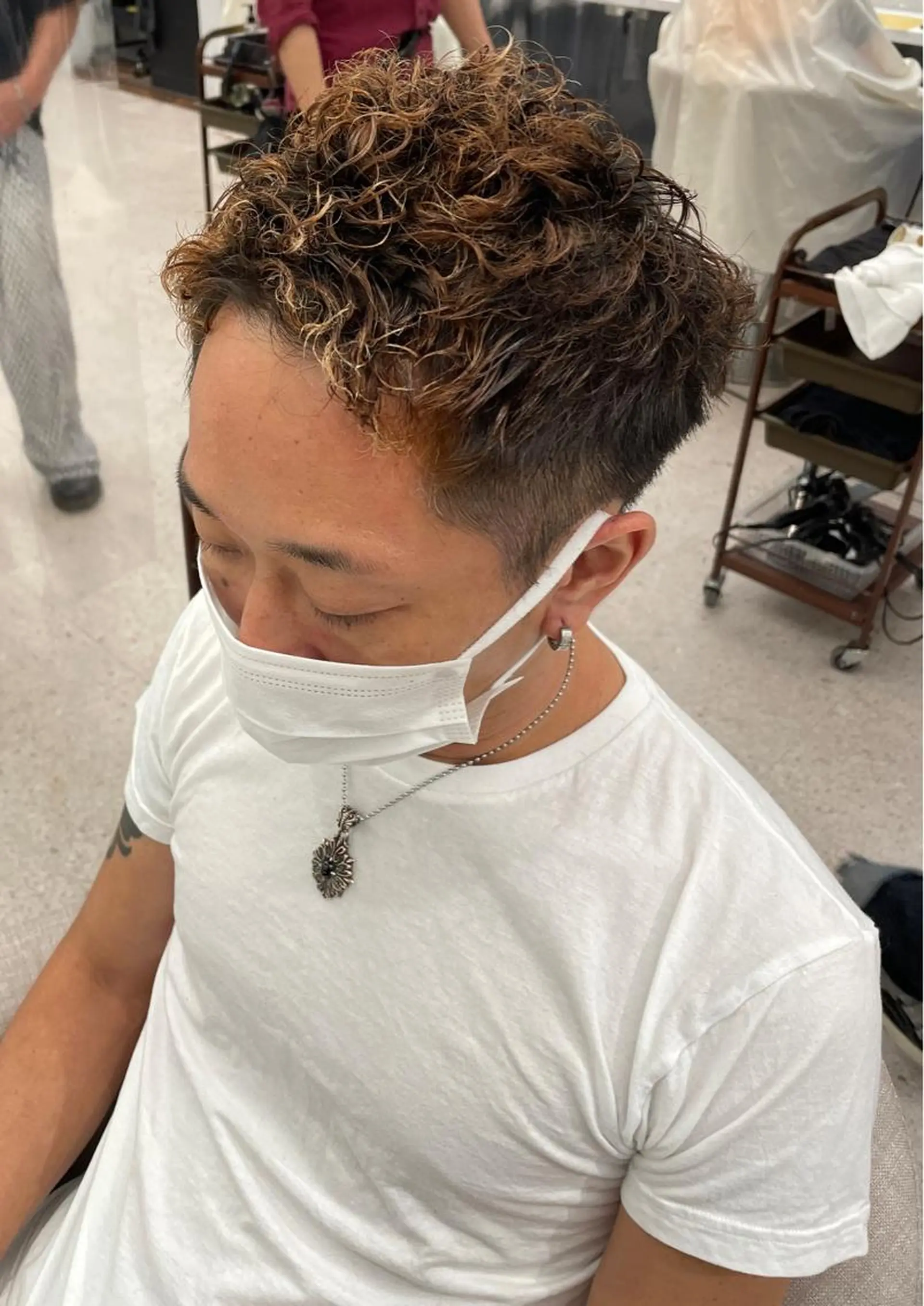 パーマ メンズ メンズスタイリスト✨ 助川龍哉のヘアスタイル