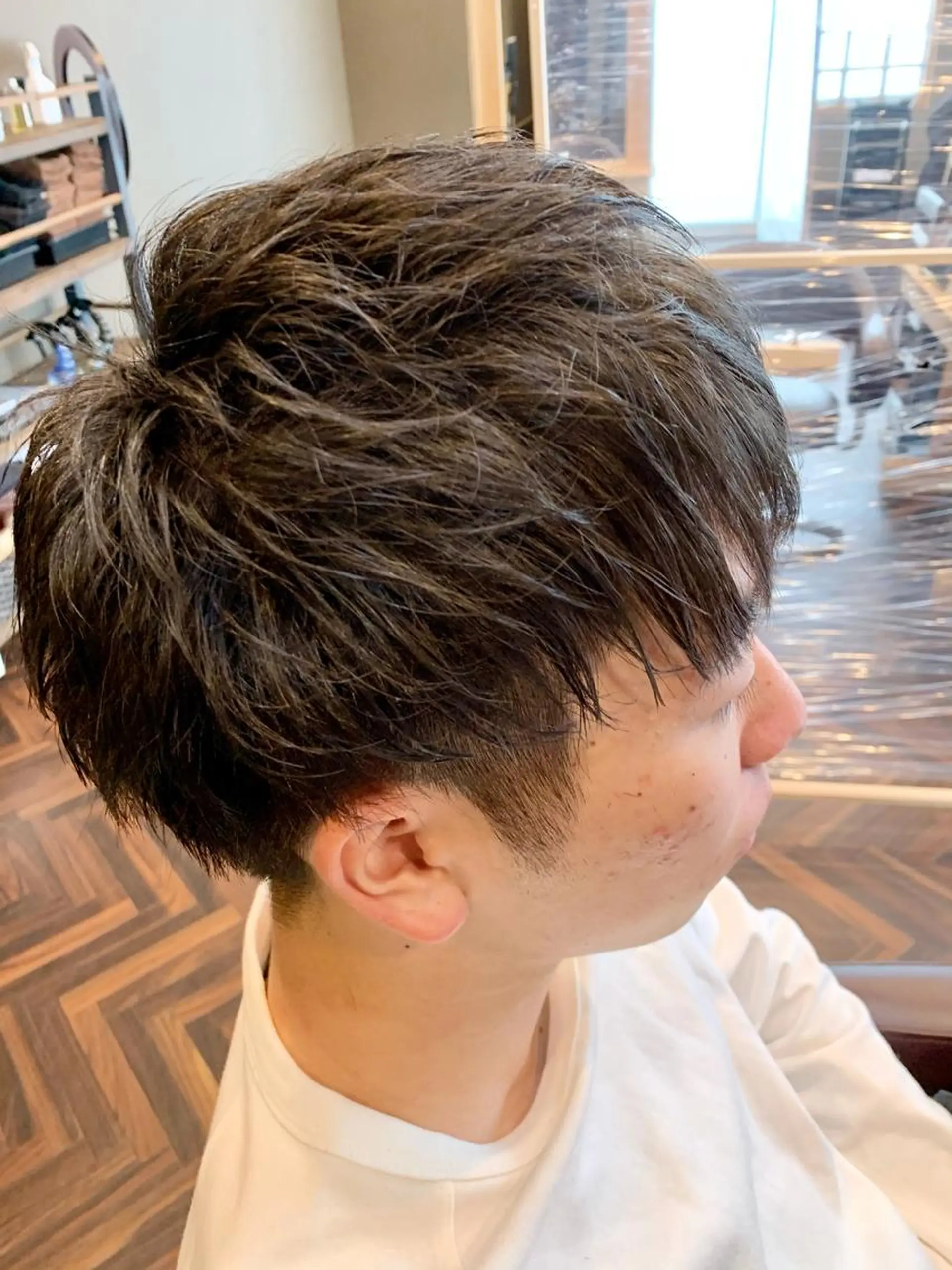 ショート メンズ ショートヘア カット FLAGS YAMATOのヘアスタイル