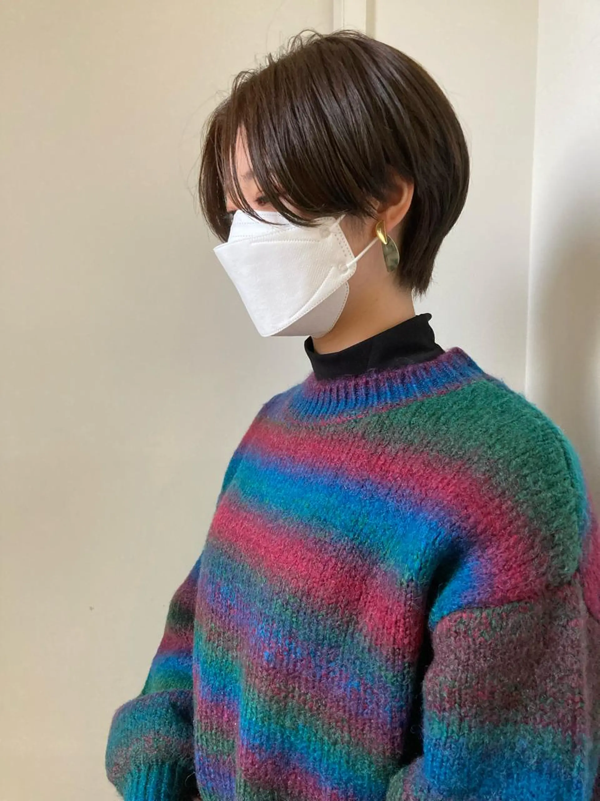 ショート カラー ショートヘア カット 縮毛矯正 小木曽智美 /ボブ/ショートのヘアスタイル