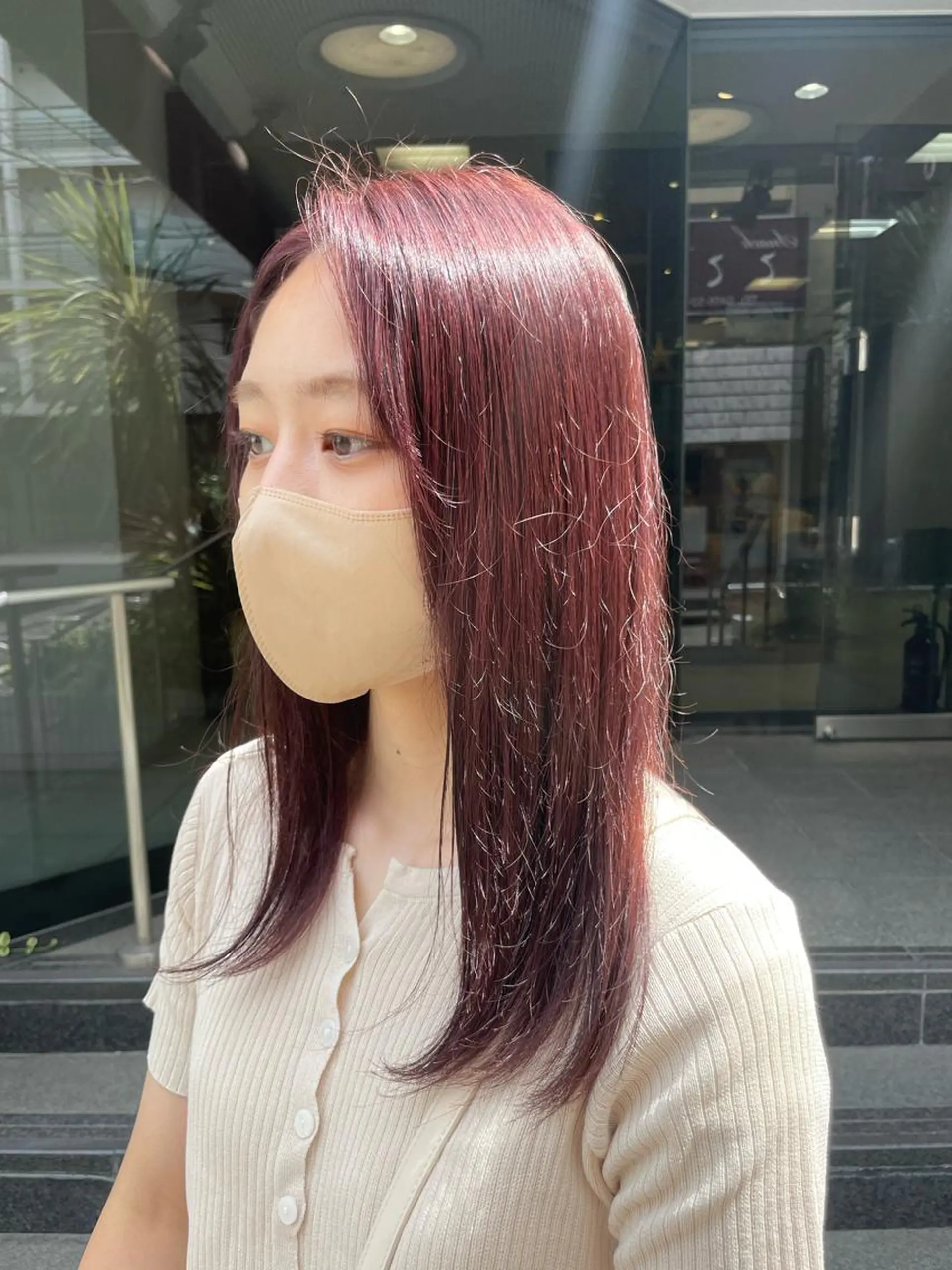 ロング カラー ヘアアレンジ ヘアカラー トリートメント 【Sweep】おじま のぞみのヘアスタイル