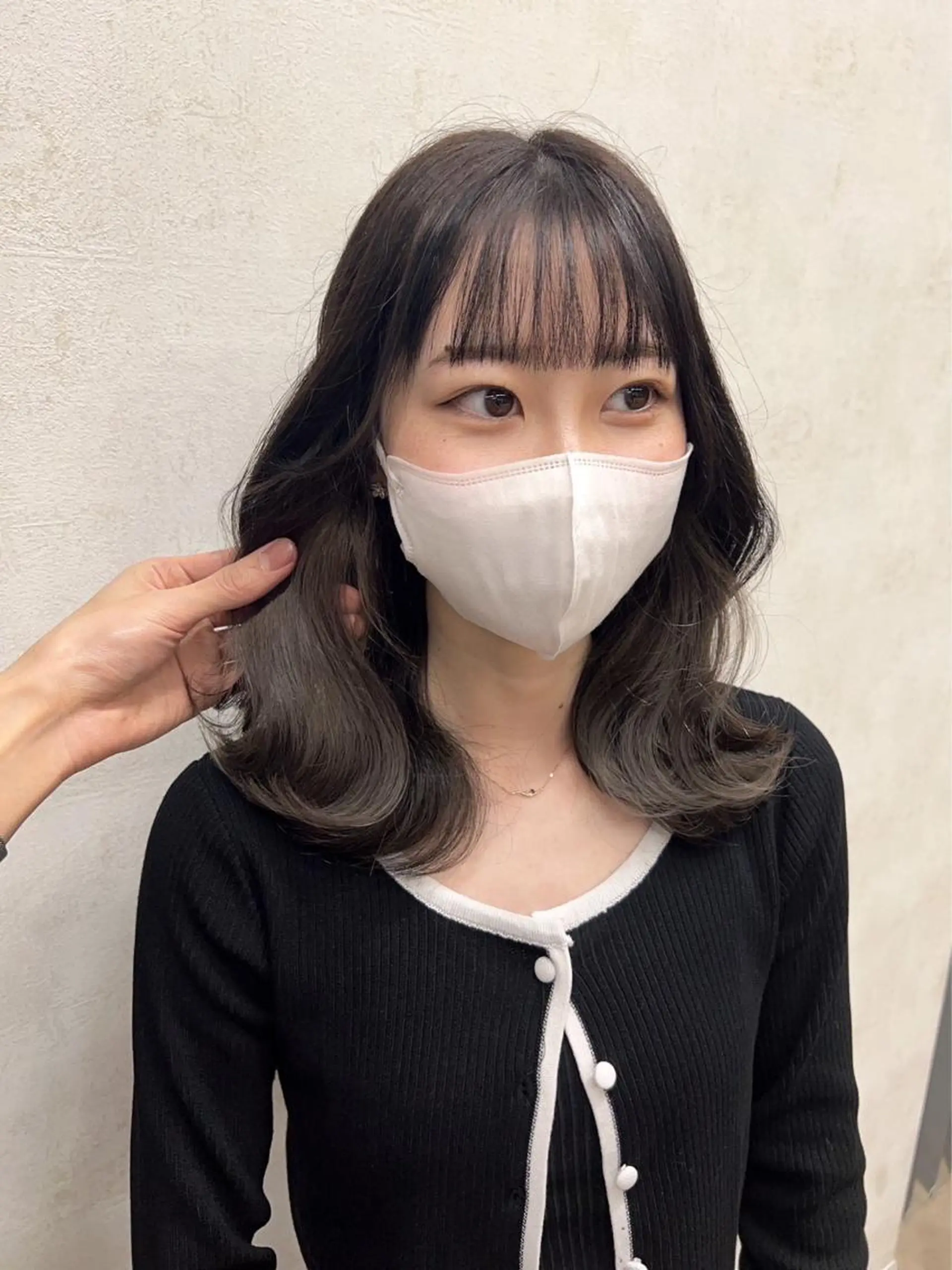 ミディアム カラー 寒色 ♡ レイヤー ┊︎miyuのヘアスタイル
