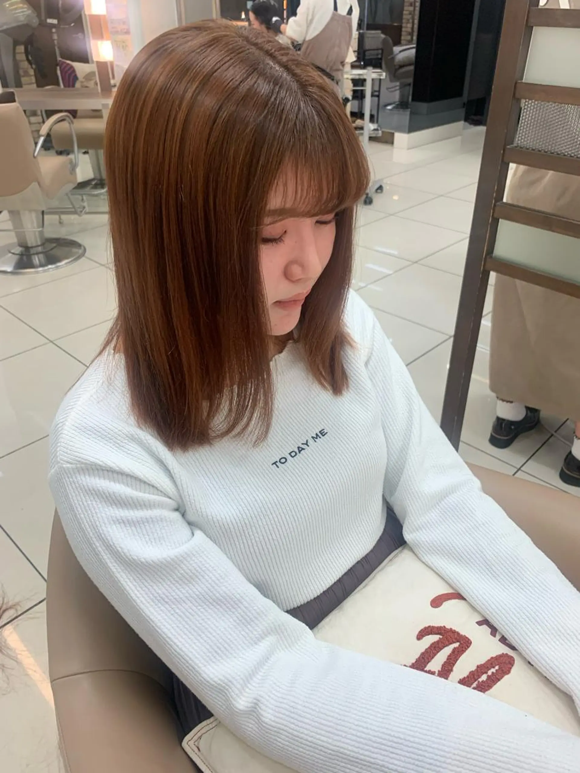 カラー 羽エクステ🩷 🤍まき🤍のマツエク・マツパデザイン