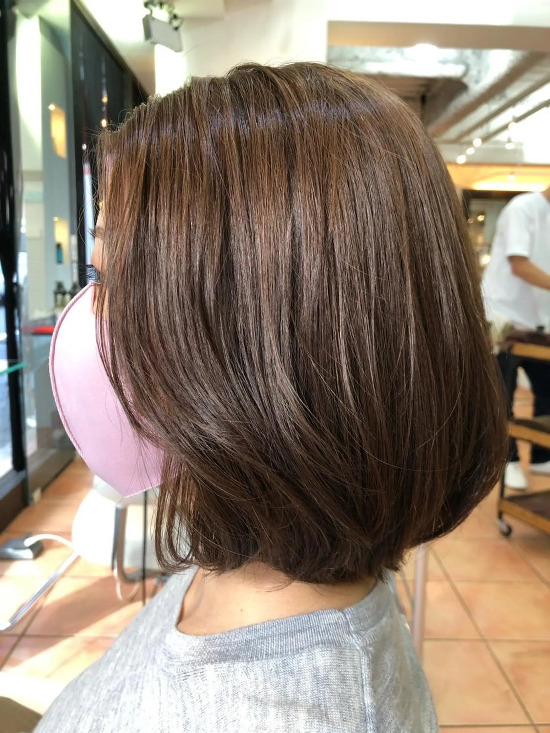 ミディアム 韓国風カット osugiのヘアスタイル