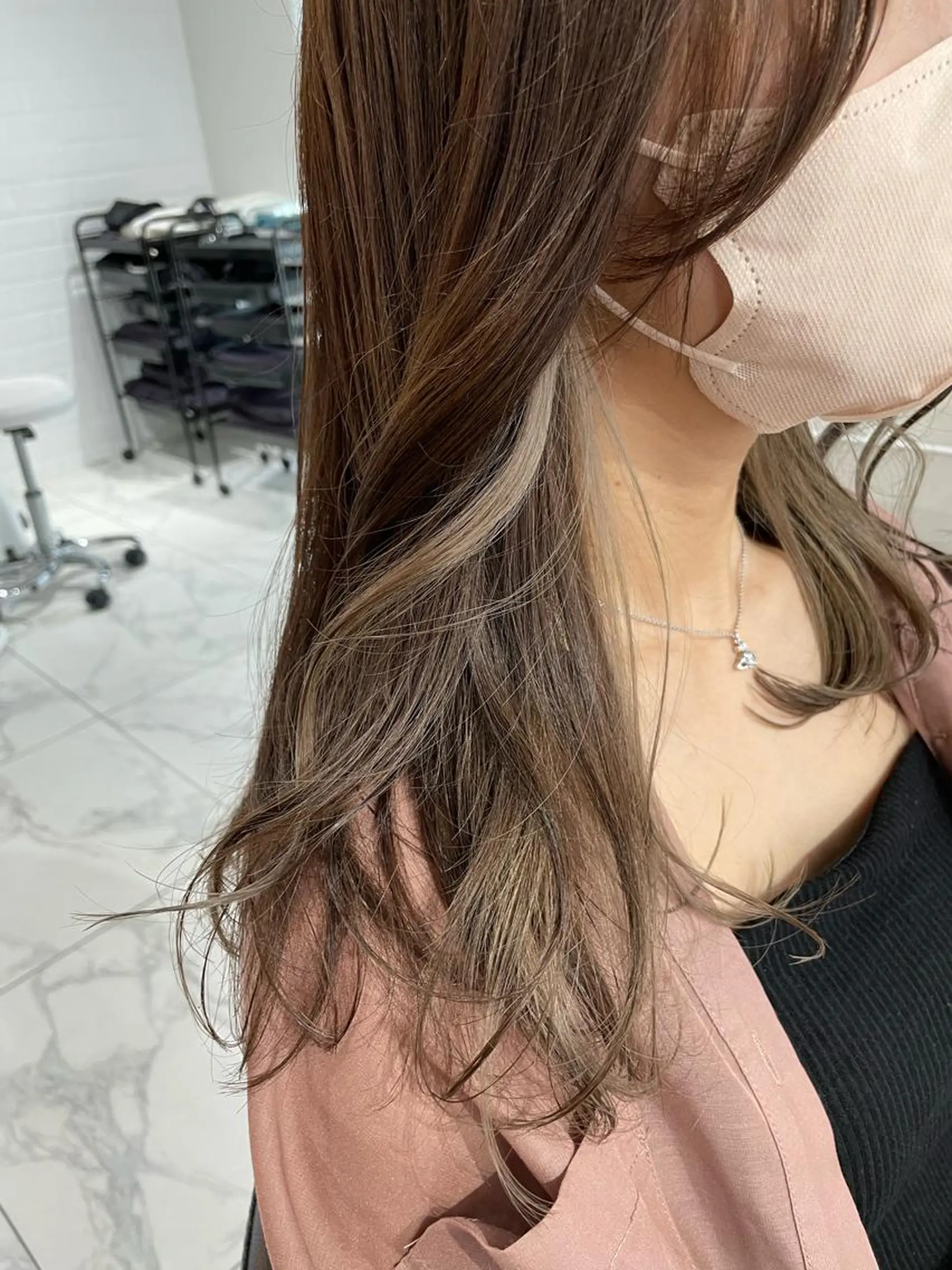 ロング カラー Yuka /ツヤカラー✨のヘアスタイル