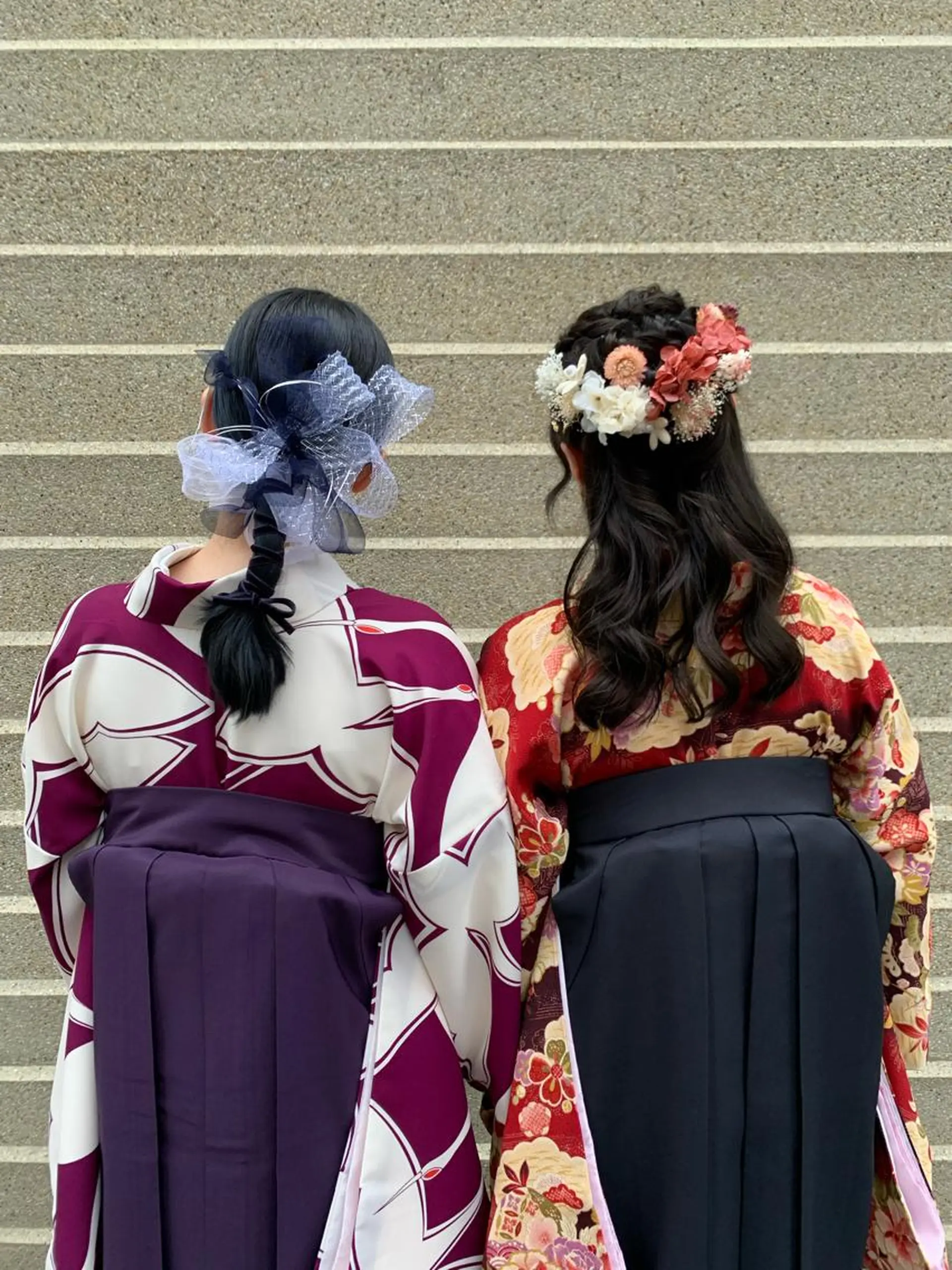 ロング 卒業式のヘアスタイル 学生 韓国風ヘア ロング 着付け 当日予約大歓迎💕/ Chisatoのその他イメージ