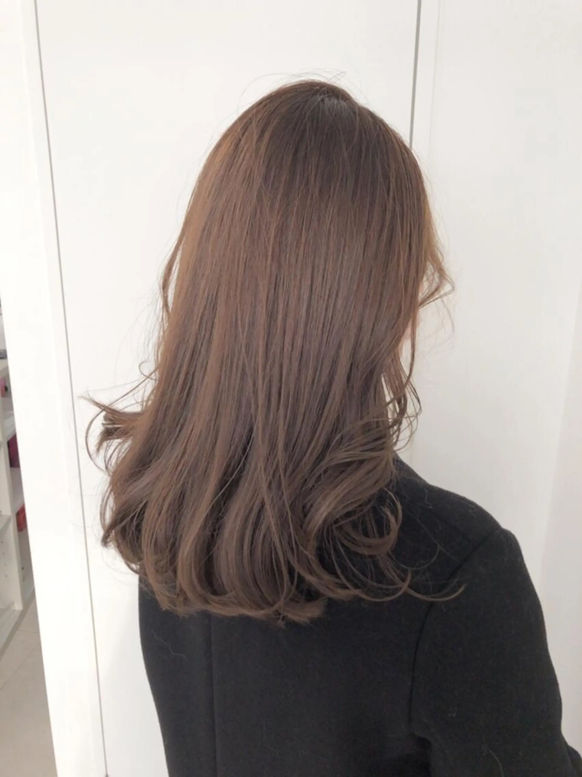 ロング カット ヘアカラー トリートメント ✨透明感ケアカラー✨ 長野ゆきなのヘアスタイル