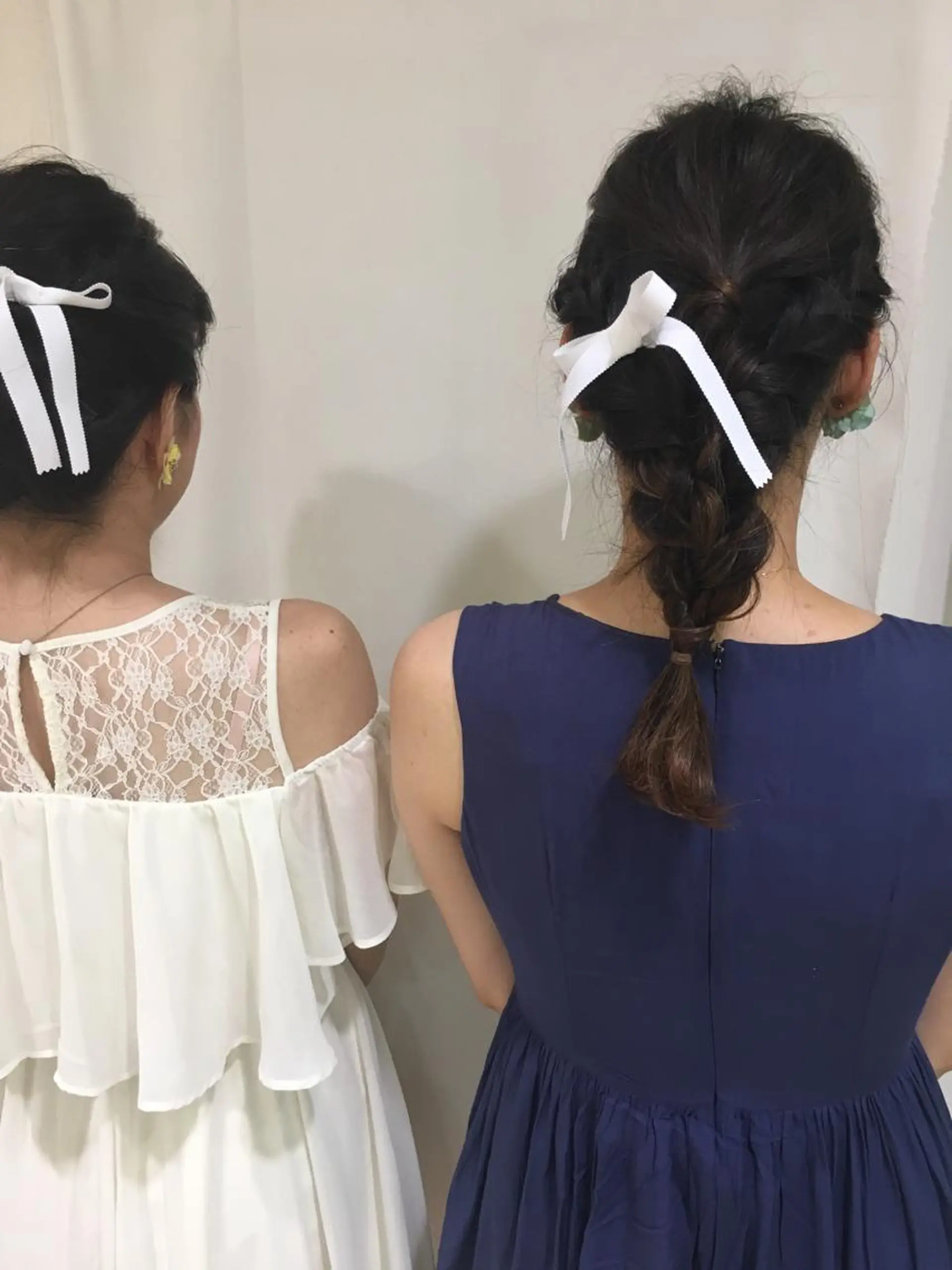 セミロング カラー ヘアアレンジ きむえり/髪質改善 /うねり広がり改善のヘアスタイル