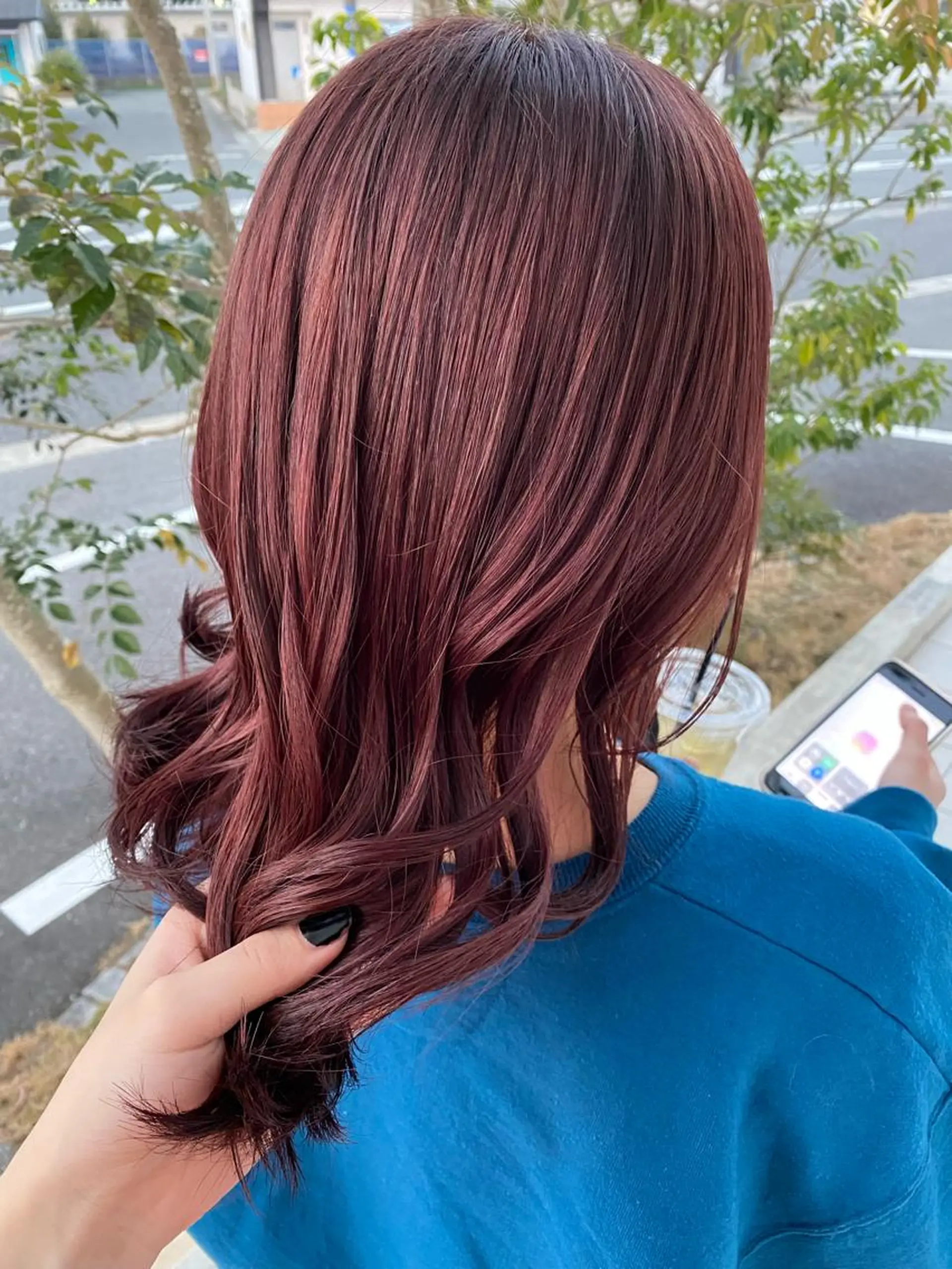 セミロング カラー rink / 髪質改善✖️レイヤーのヘアスタイル