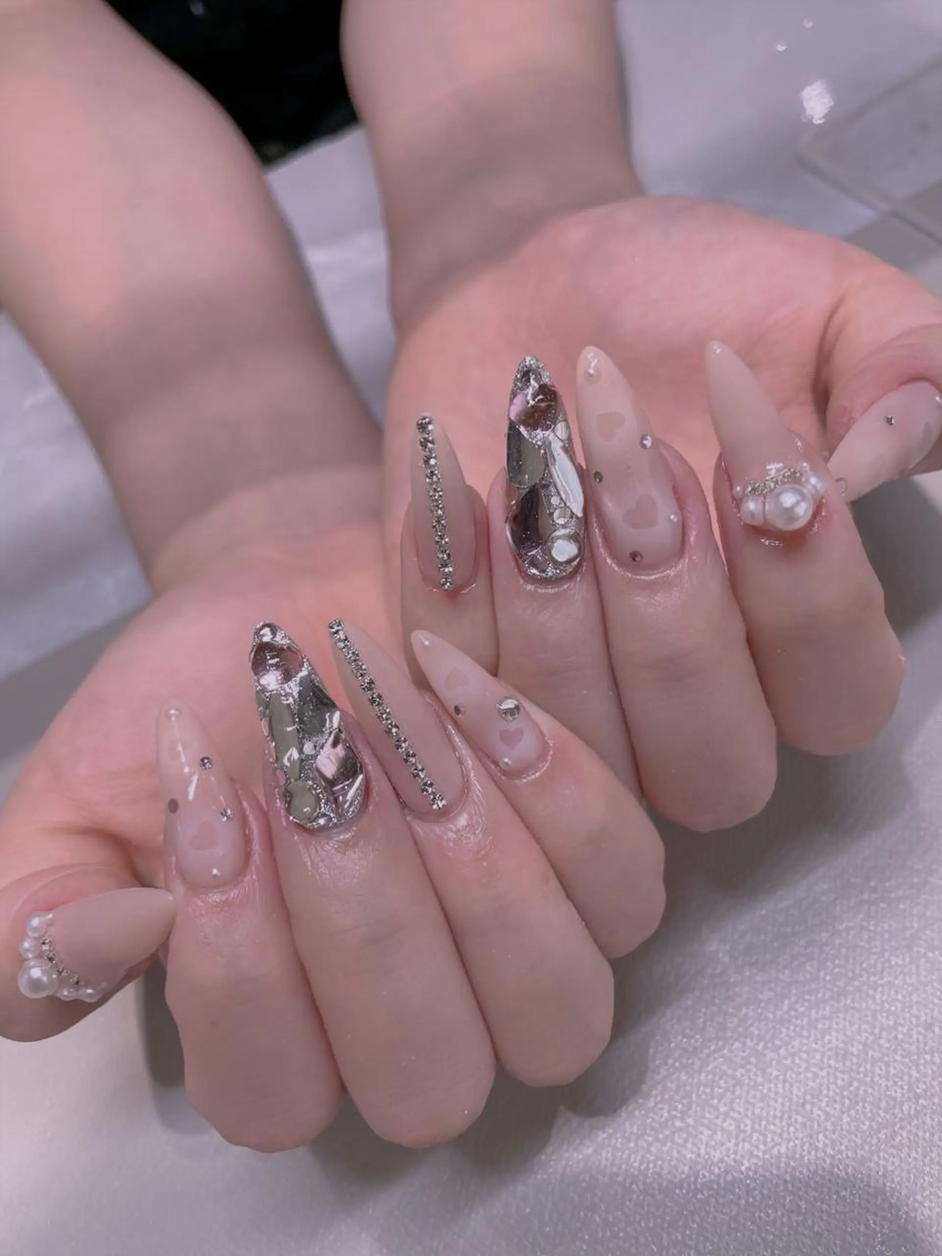 ネイル 長さだし専門店 M2　rikaのネイルデザイン