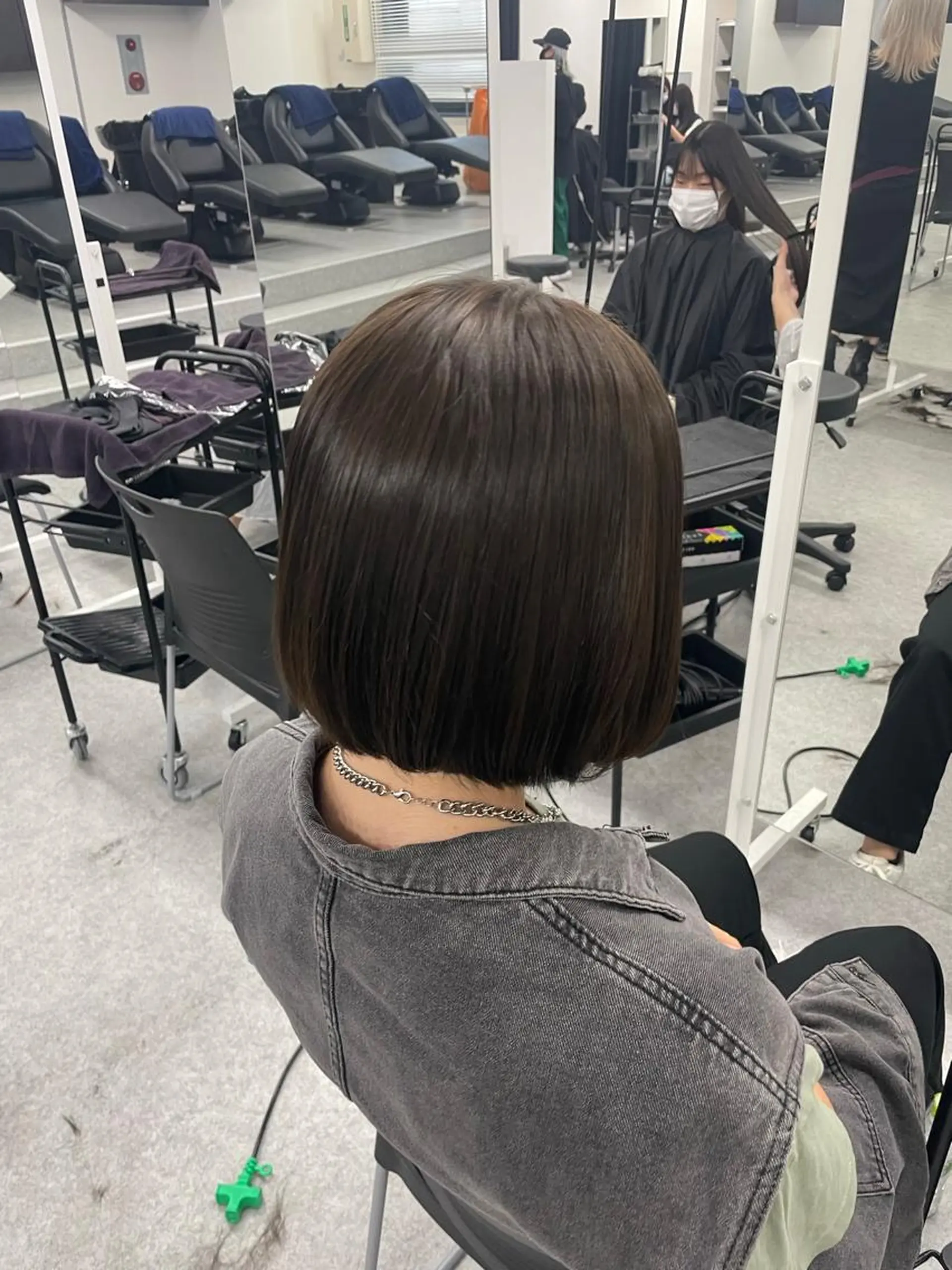 ショート カラー 【美髪矯正/絹髪】 🎀hinano🎀のヘアスタイル