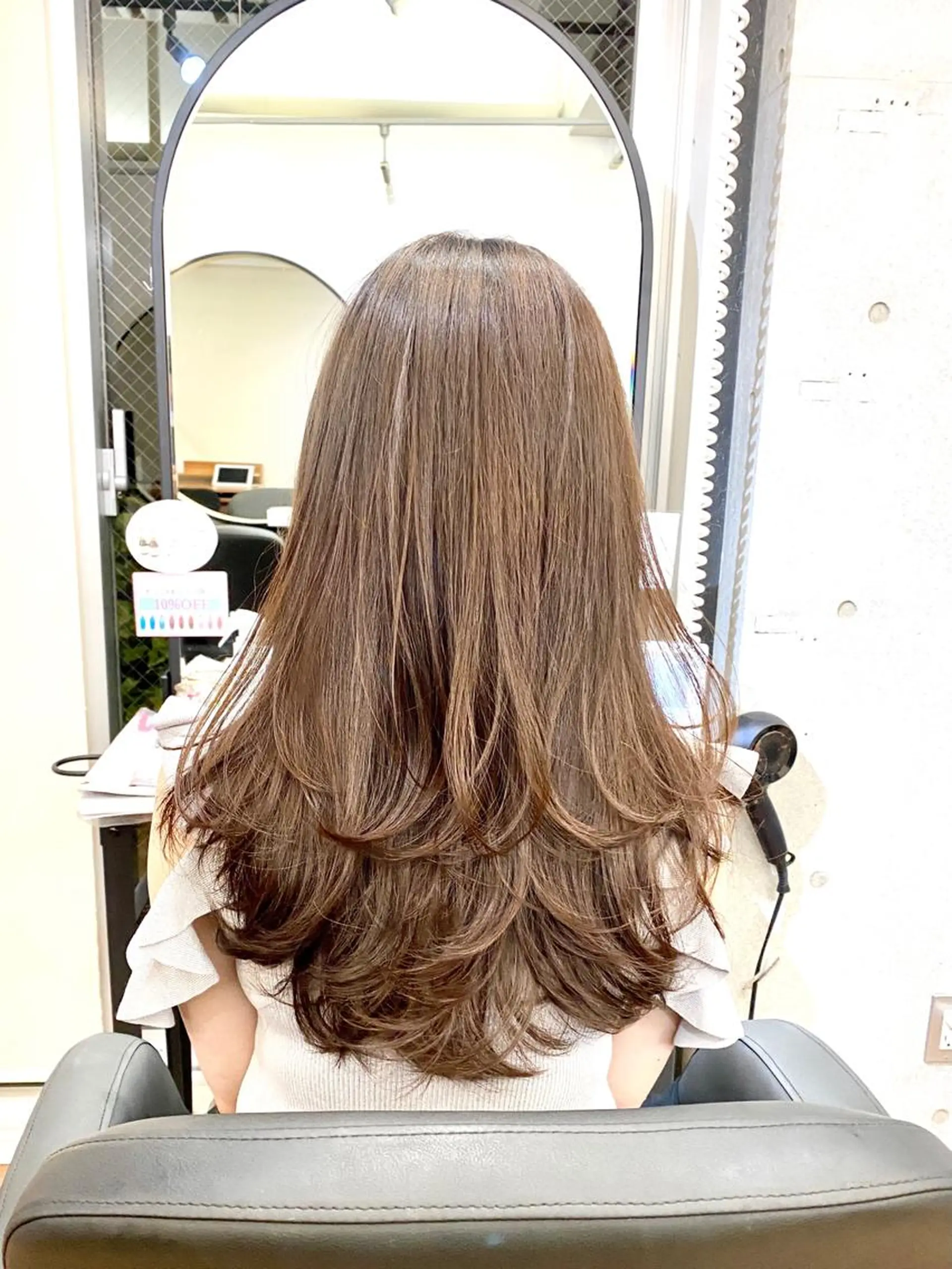 ロング レイヤーカット ロング ウルフカット ウルフレイヤー 似合わせレイヤー 🇰🇷荒木洋文のヘアスタイル