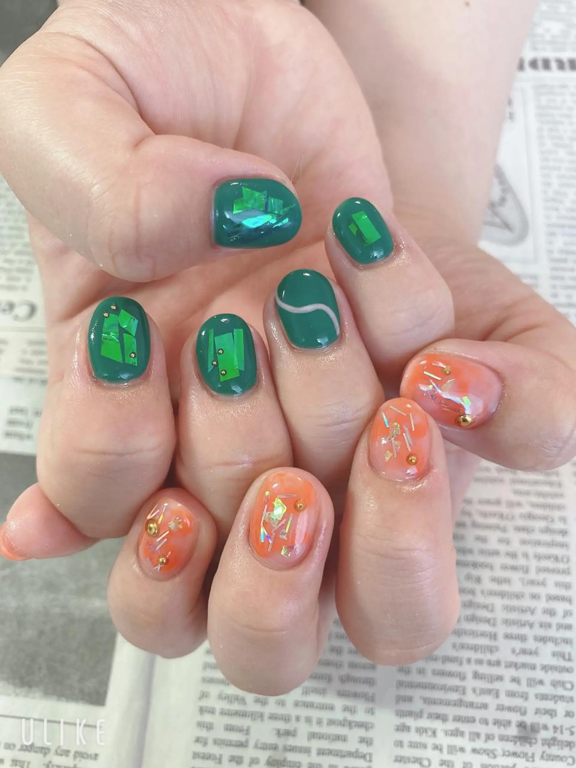 ネイル ハンドネイル ハンドケア 森山 舞のネイルデザイン