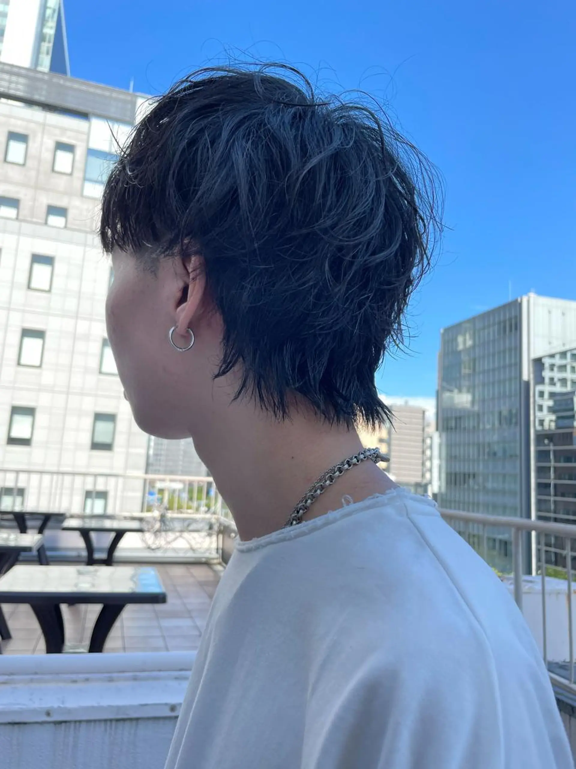 ショート カラー メンズ 似合わせ特化 /馬場 翼のヘアスタイル