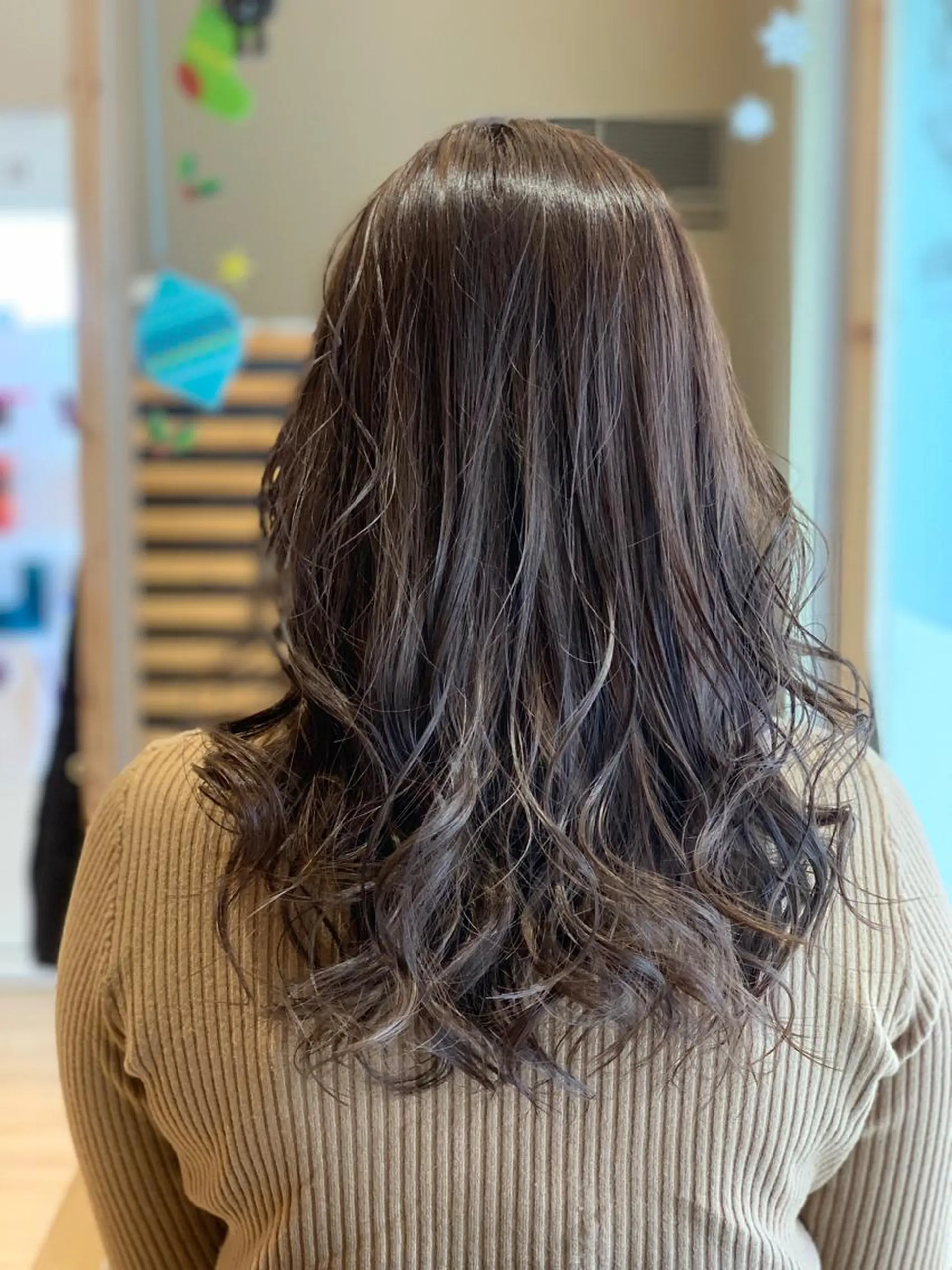 ロング カラー 関口 友行のヘアスタイル