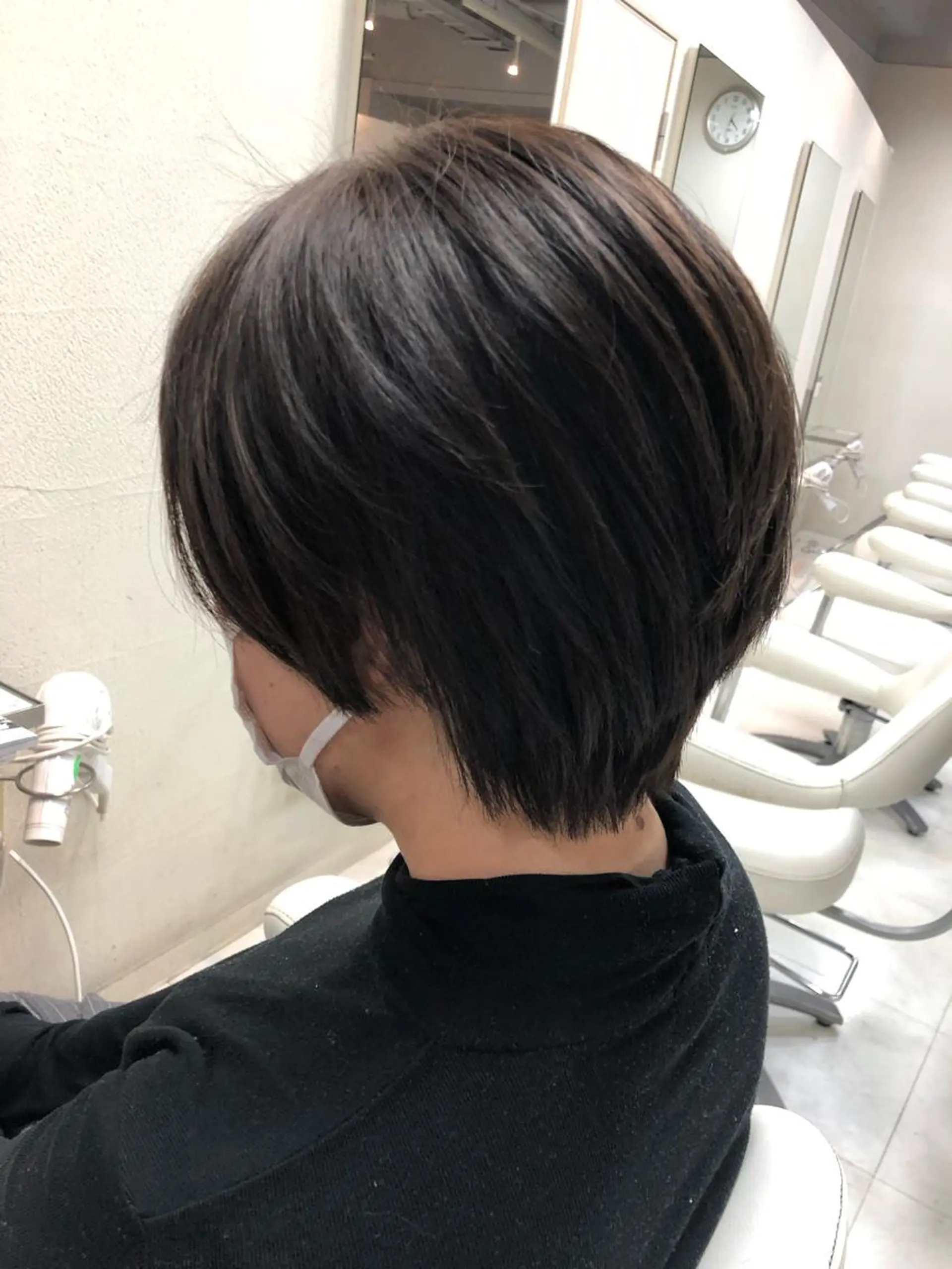 ショート ショートヘア カット 阿部 美咲のヘアスタイル
