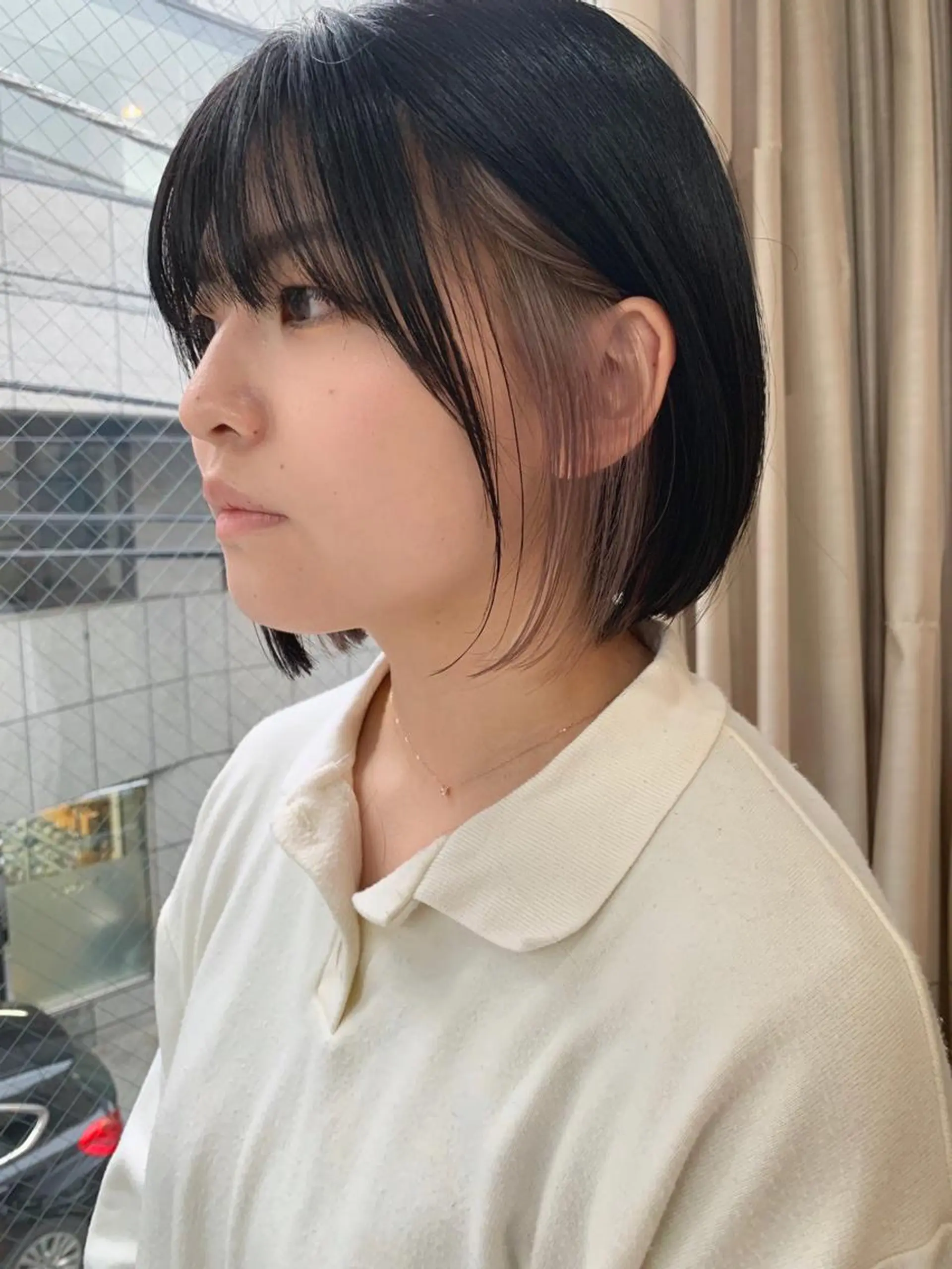 ショート カラー なかの たくみのヘアスタイル