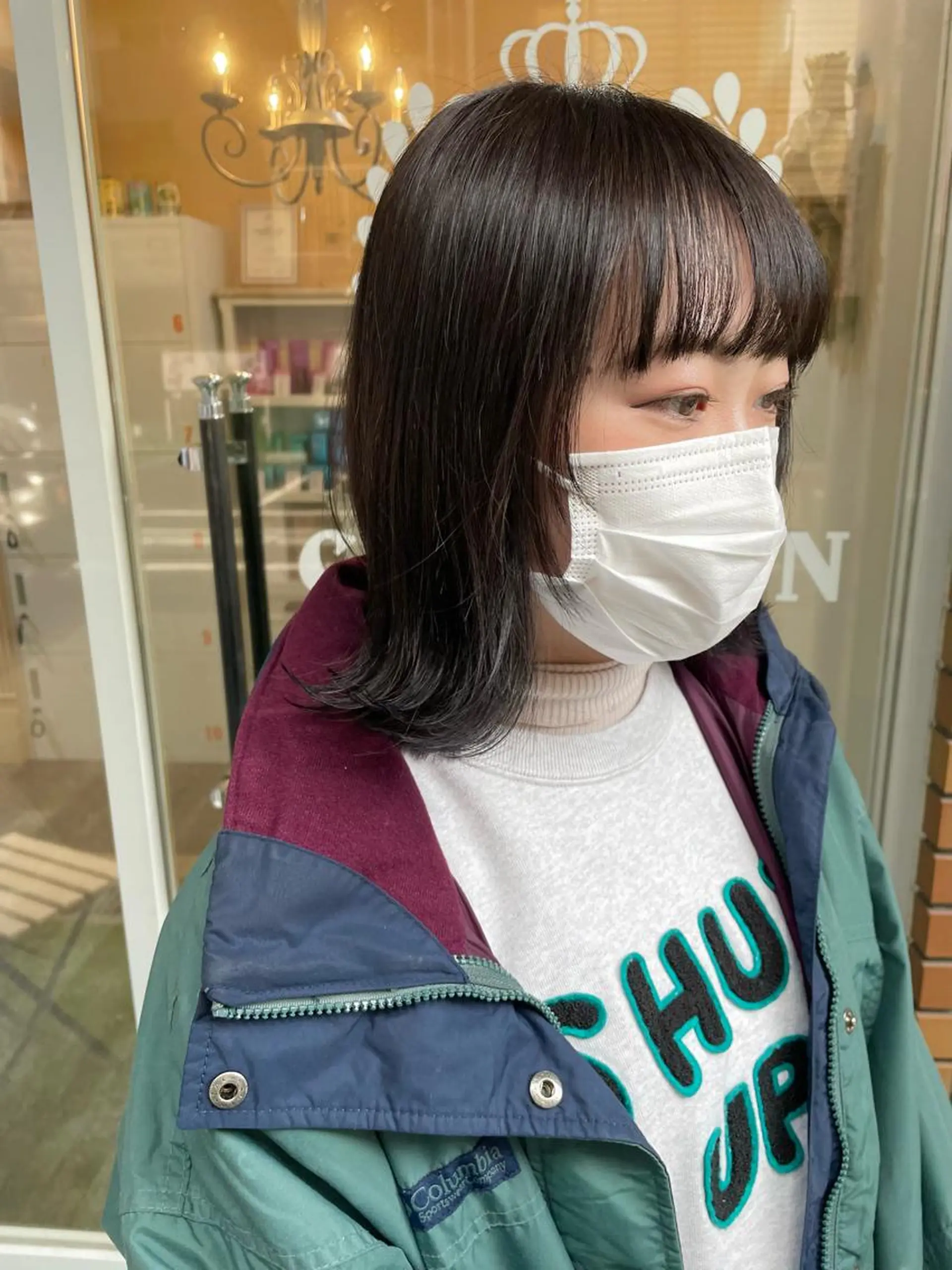 ミディアム newi梅田🫧韓国 ヘア🫧sakiのヘアスタイル