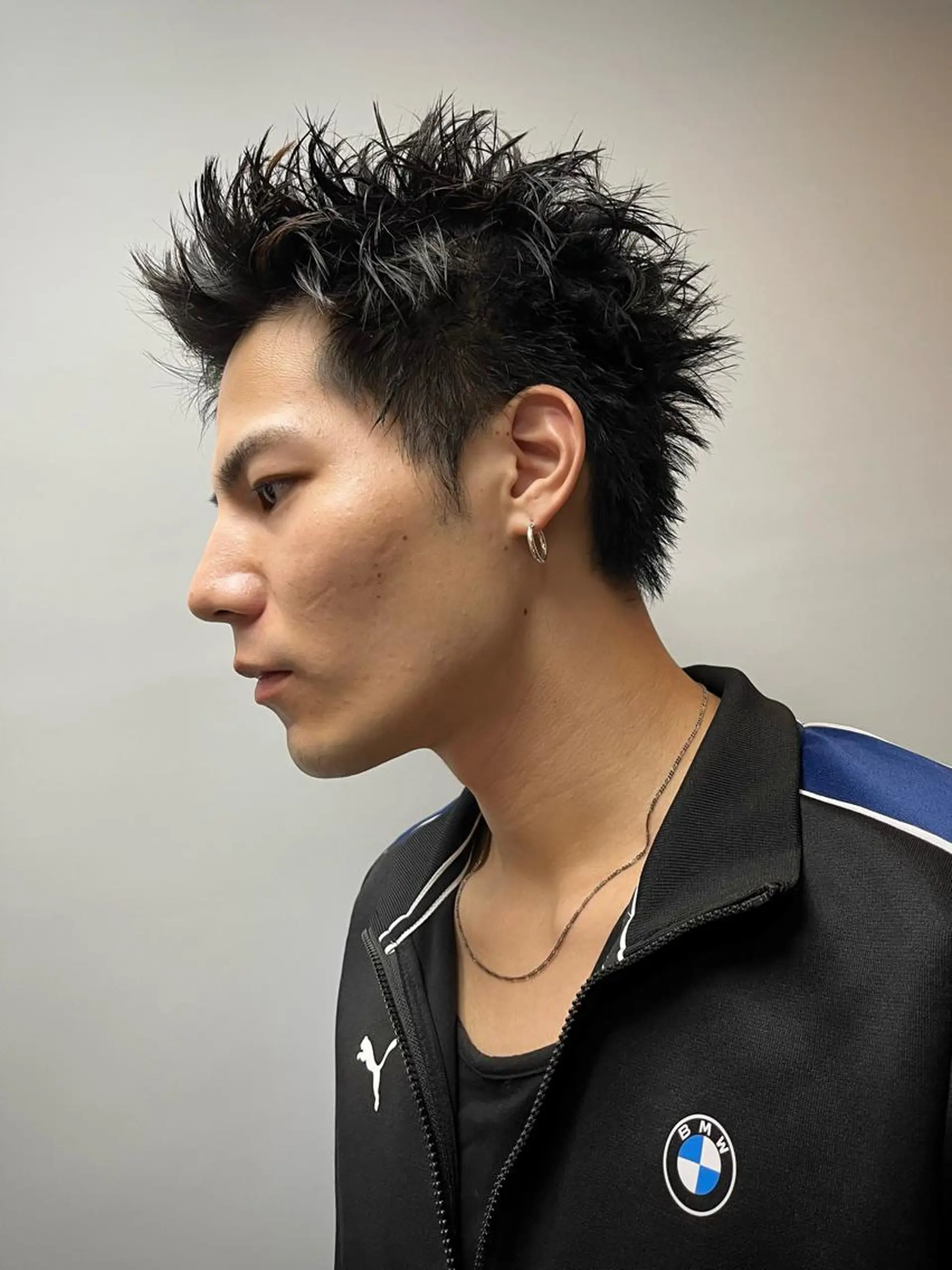ショート カラー メンズ メンズバレイヤージュ メンズブリーチ メンズハイライト メンズハイトーン メンズインナーカラー Koichi Satoのヘアスタイル