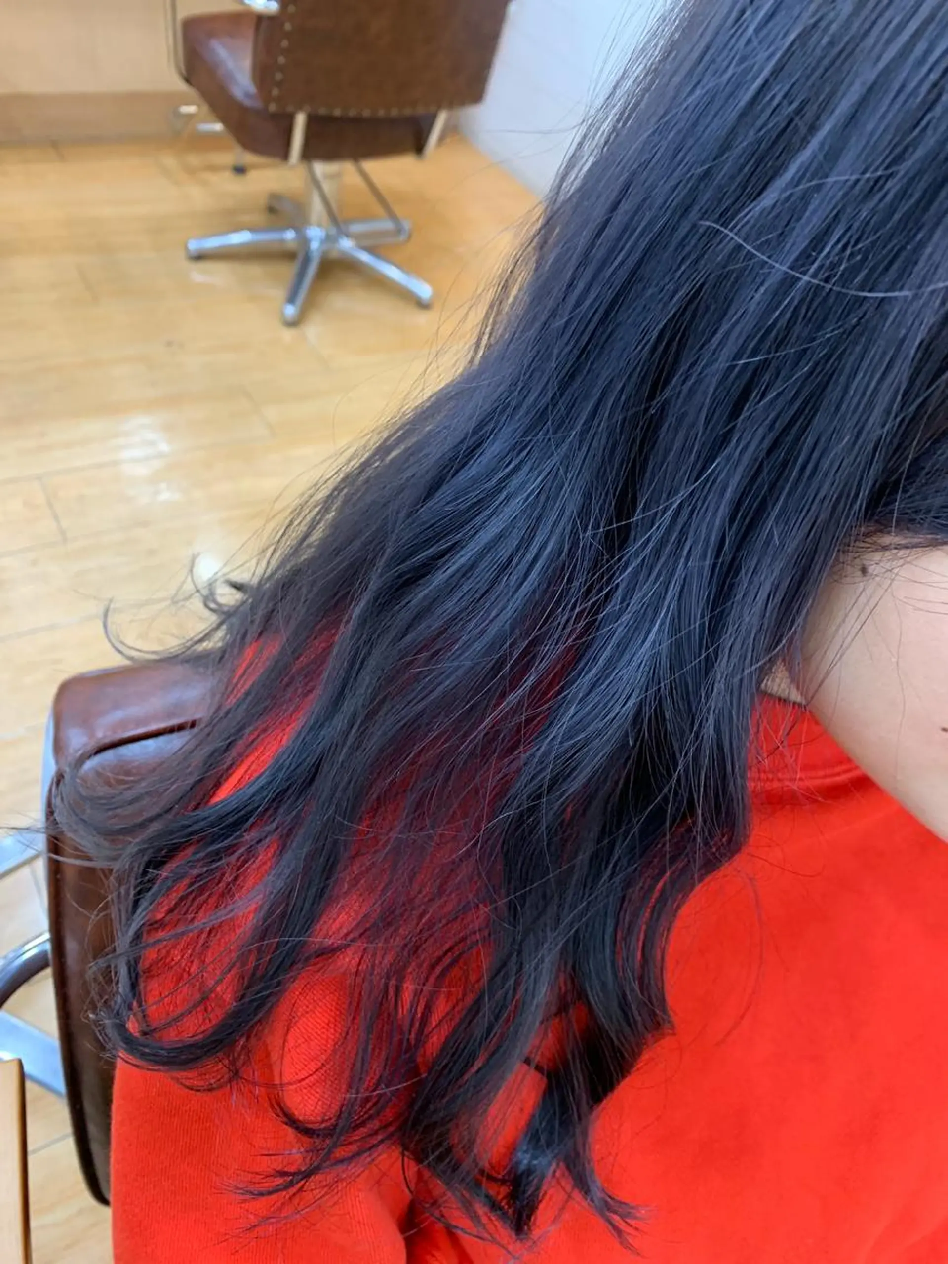 セミロング 丸山 亜加理のヘアスタイル