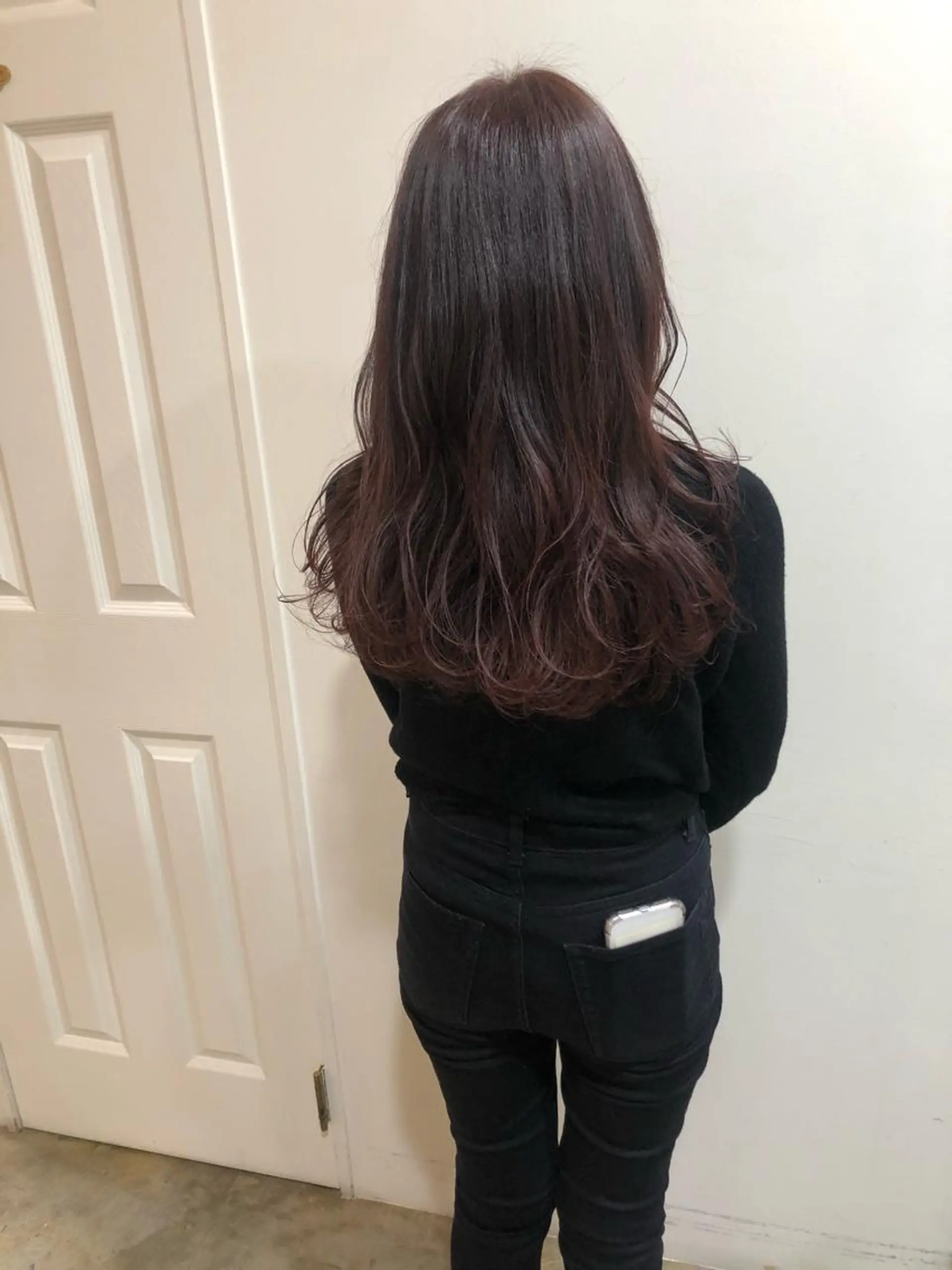 ロング カラー カット ヘアカラー トリートメント MIOベージュカラー 柔らかいカラーのヘアスタイル