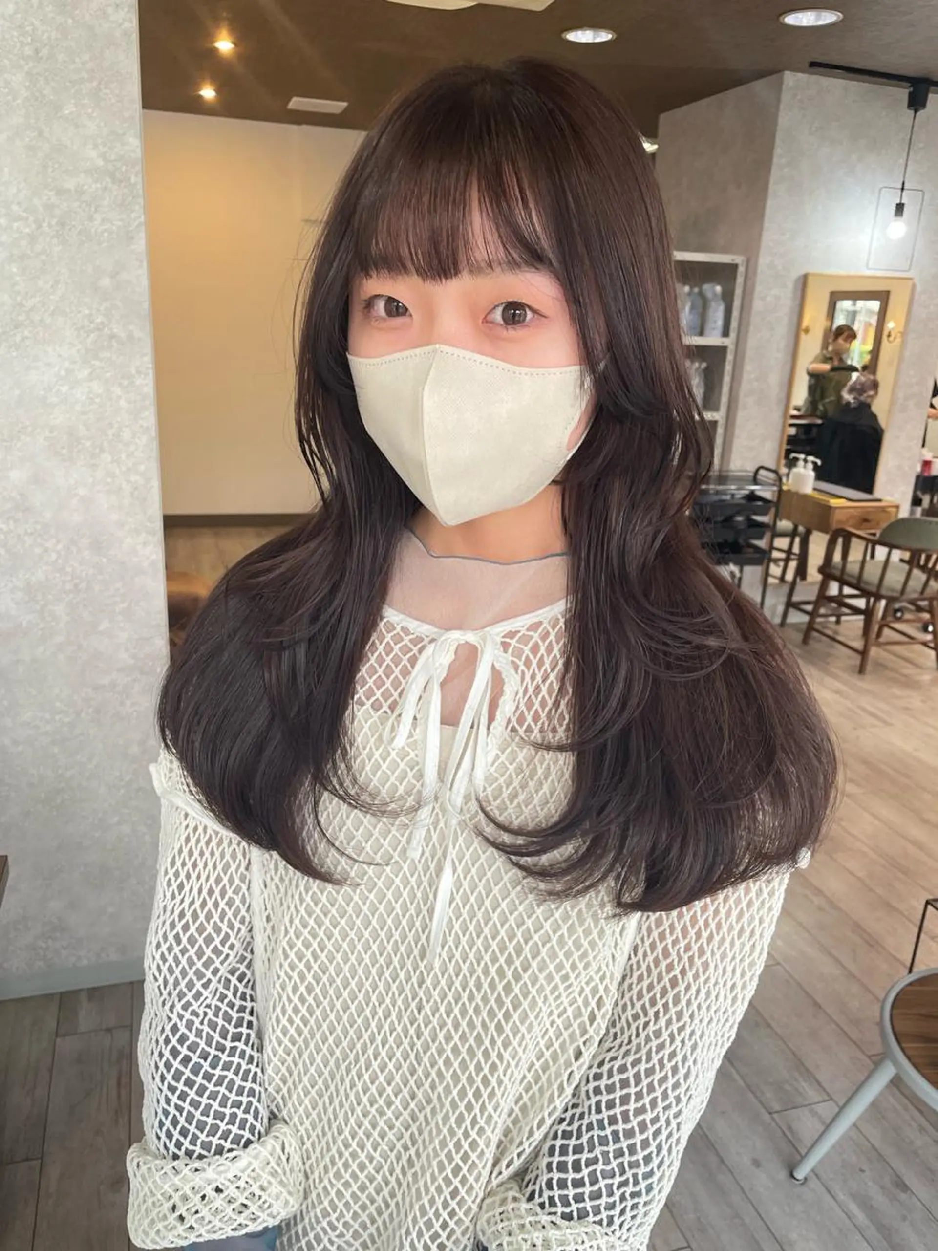 ロング カラー ブラウンカラー チョコレートブラウン レイヤーカット 🫧ヒシダアキ taboo.i🫧のヘアスタイル