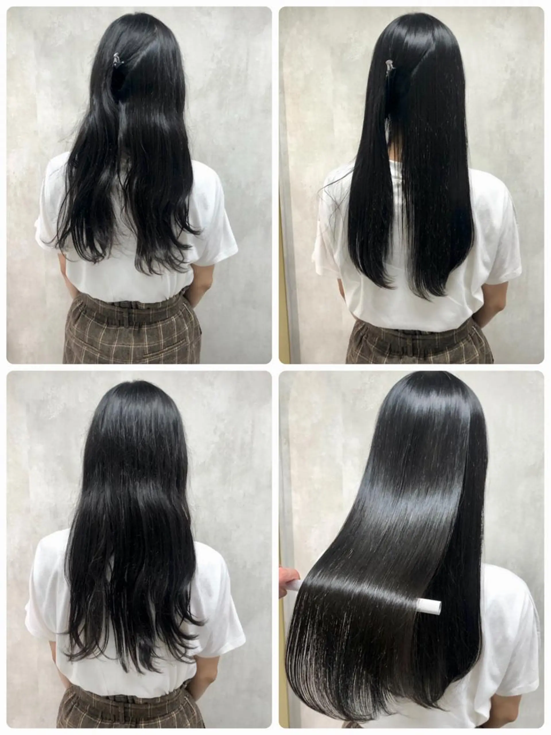 ロング 縮毛矯正 トリートメント ⚠️美容室迷子⚠️ 谷口にお任せ😊のヘアスタイル